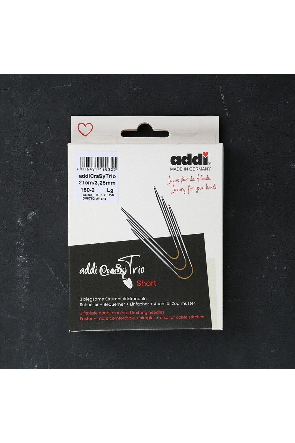 SİMYA TİCARET Șosete Addi Crasytrio 3 Piese 3,25 Mm 21 Cm Linie Ş Unisex - One Size