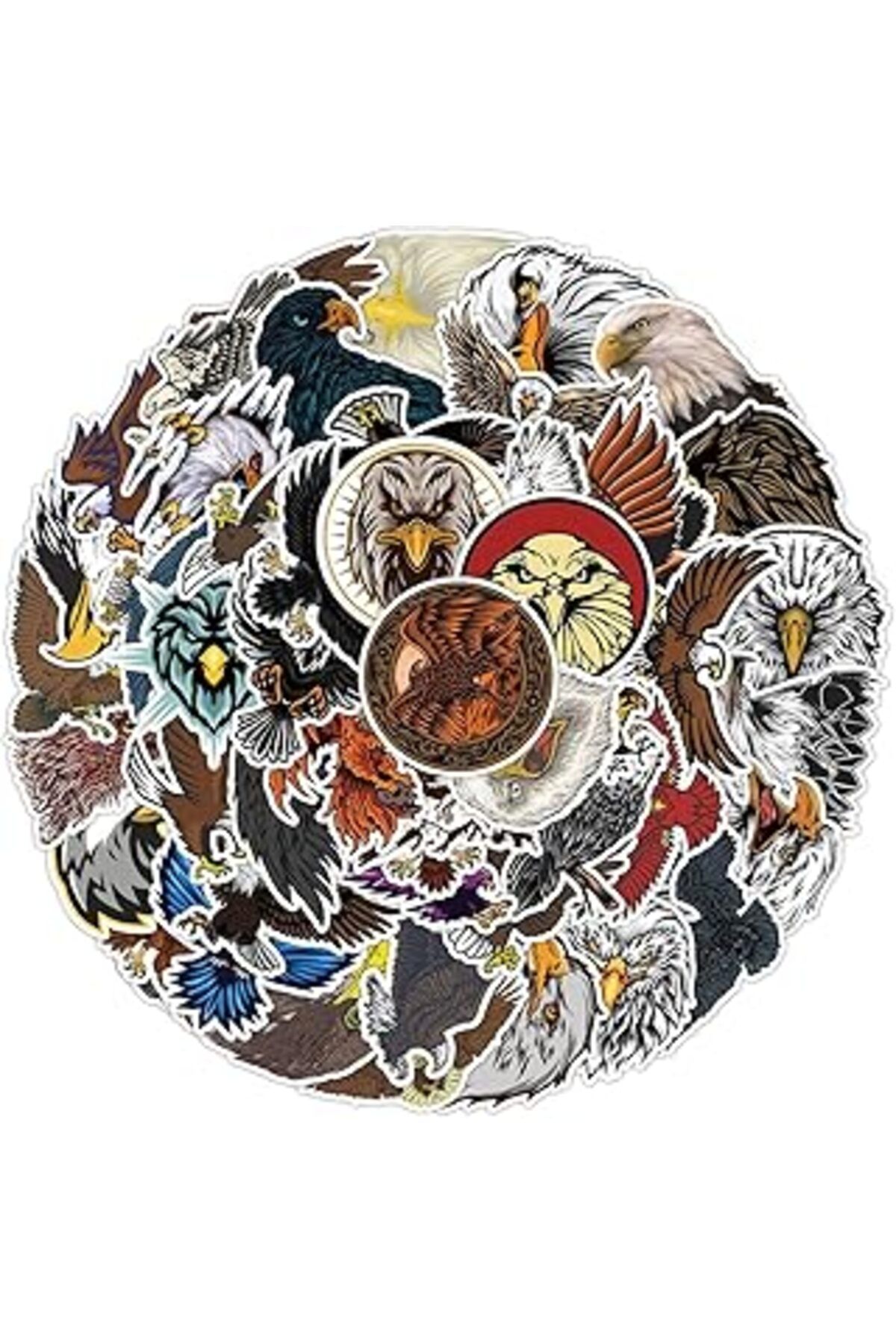 Mu Art Giftmoda 25'Li Su Geçirmez Opak Sticker Seri : 12