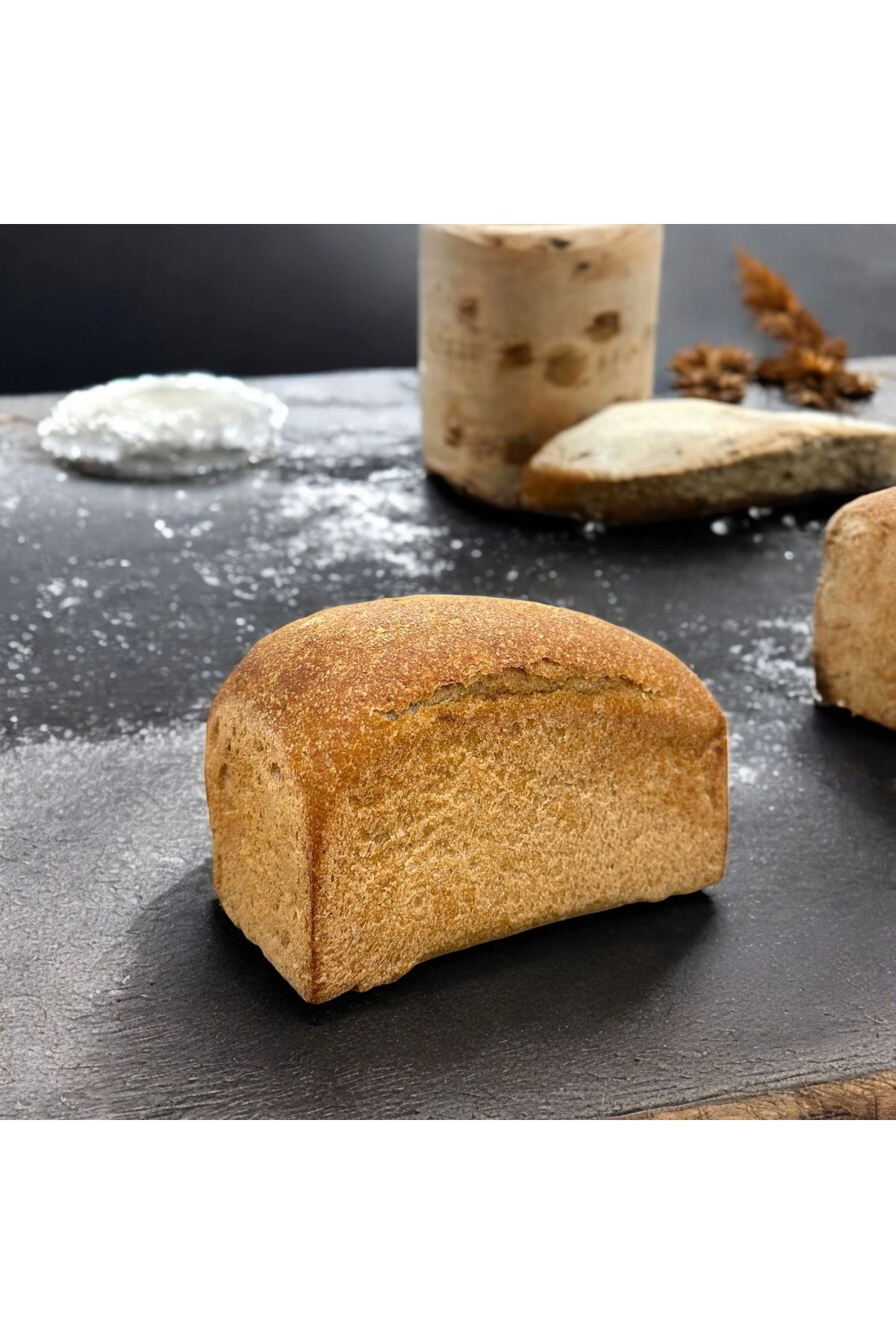 Siyez Evi %100 Tam Buğday Ekşi Mayalı Tost Ekmeği