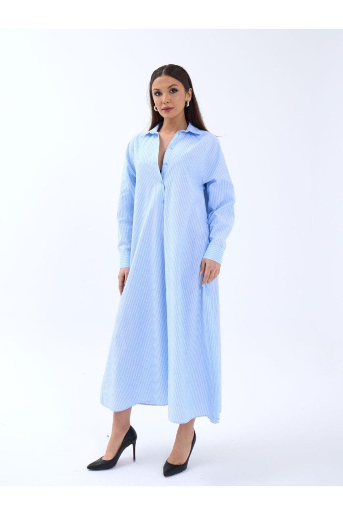 Meleners 5857 ELBİSE-SAN DİEGO ÇİZGİLİ