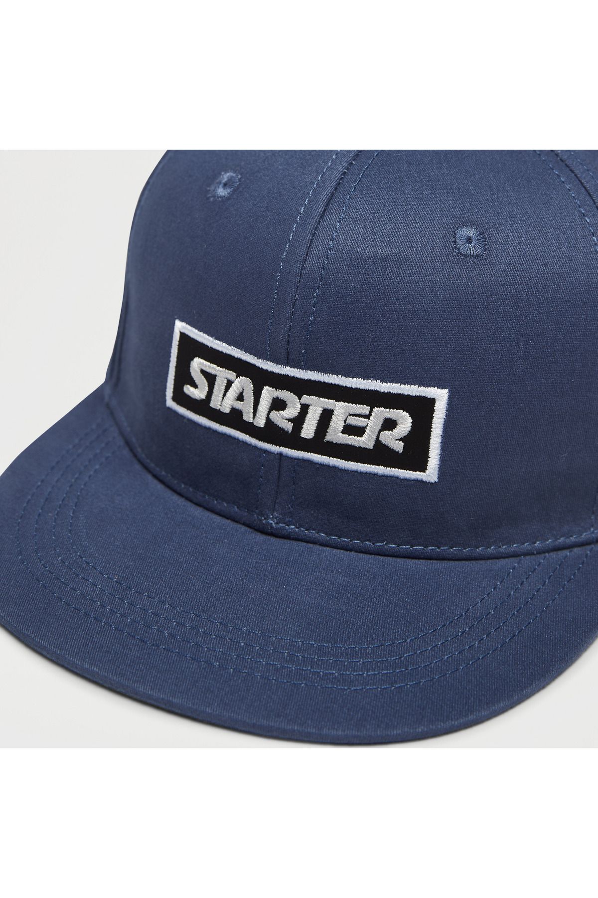 Starter-Starter Logo Embroidered Cap with Hook and Loop Strap Closure 3