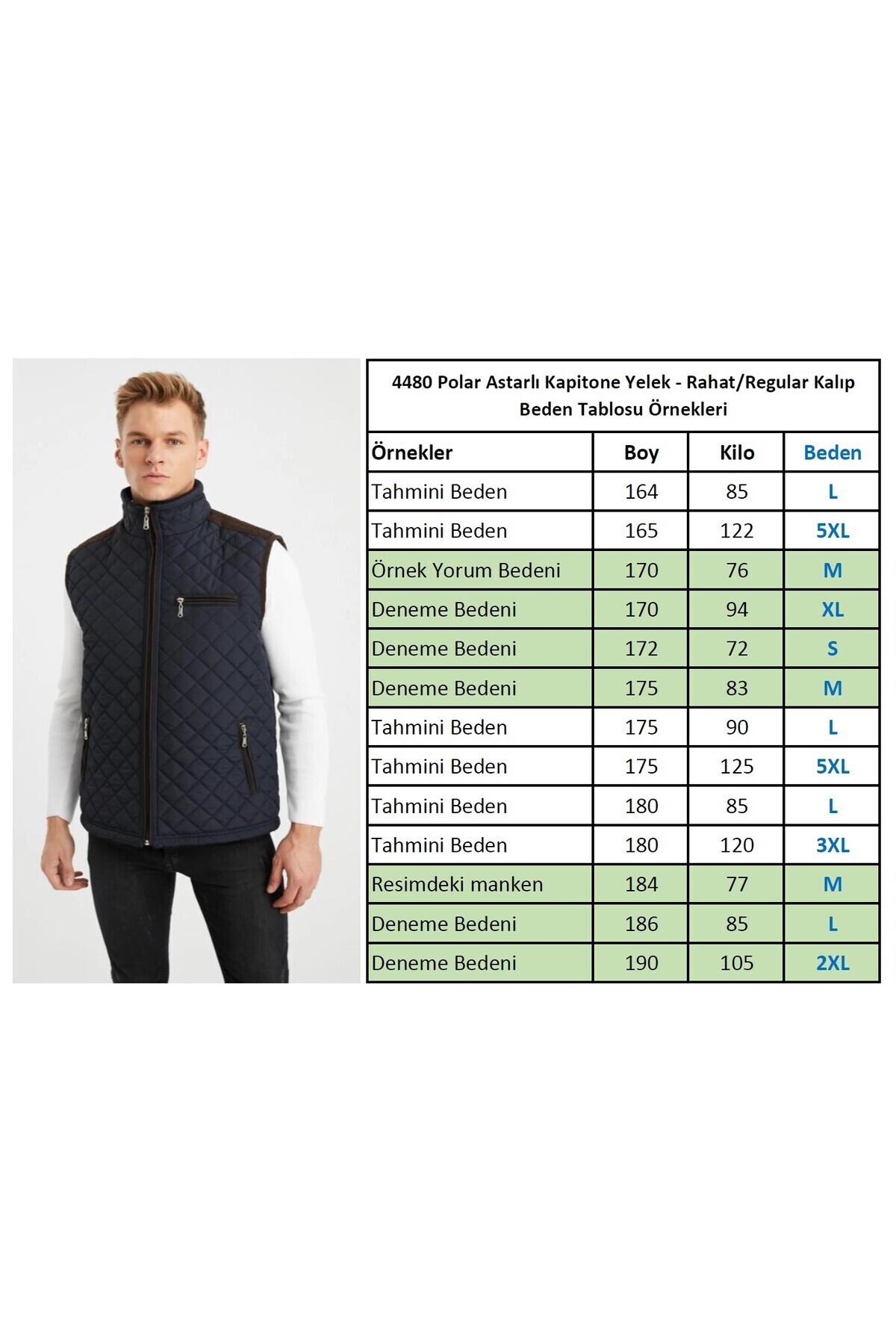 DYNAMO-Men's Navy Blue Fleece Lined Quilted Vest 2