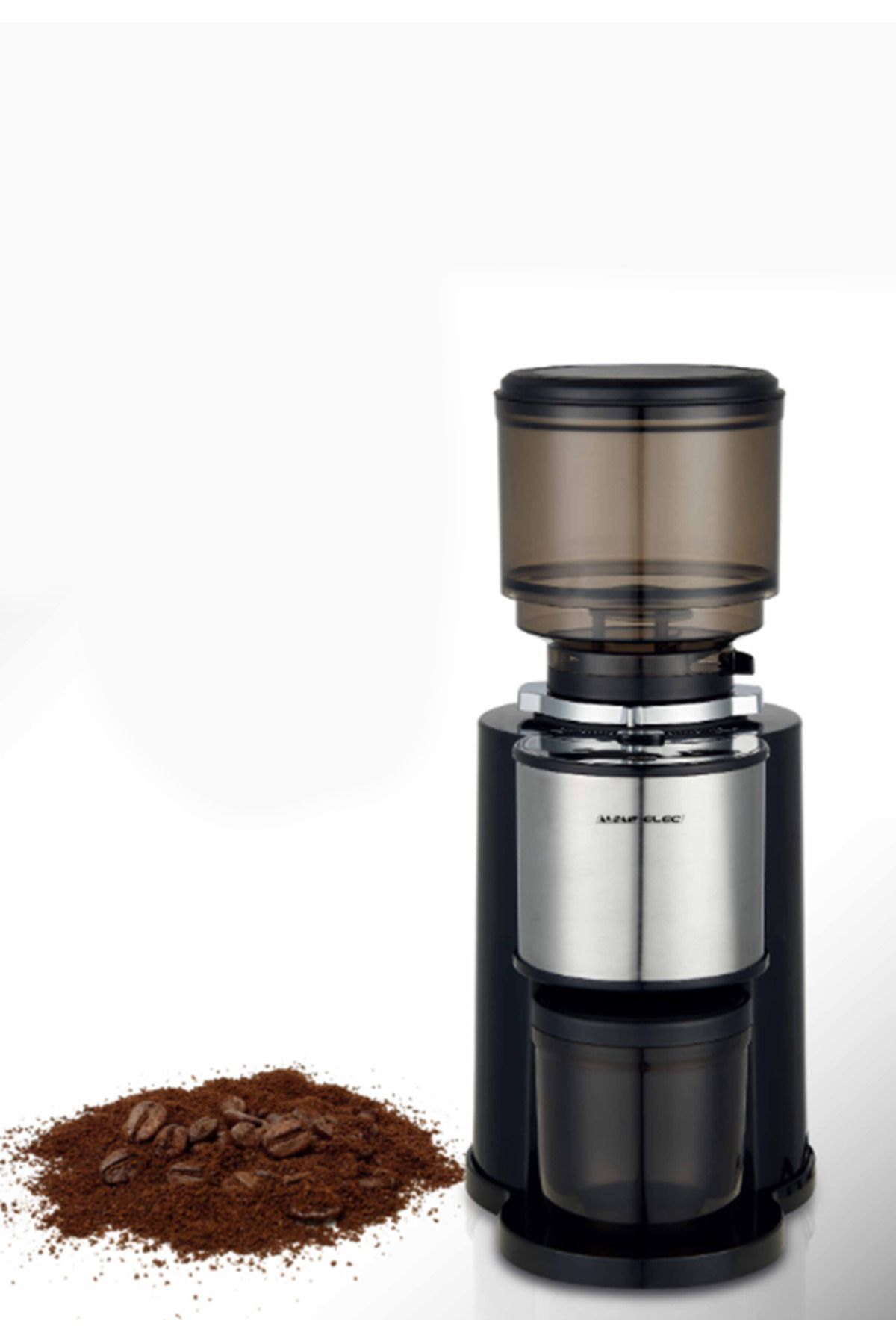 ALSAIF-Electrical Coffee Grinder To Coffee,spices,built-in Timer With Quantity Measure, 0.35l 300w Black 1