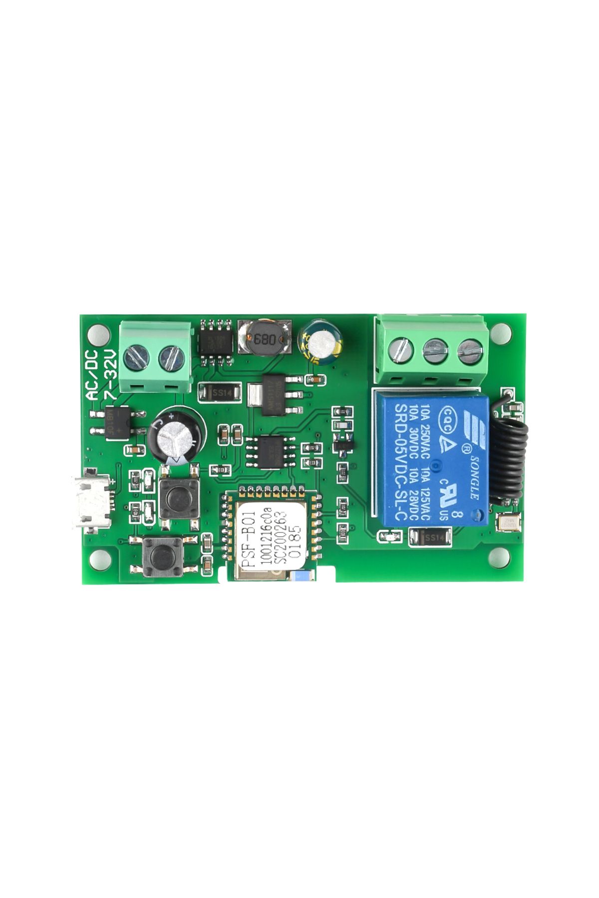 Aideepen-eWeLink APP USB5V/DC7-32V Wifi Relay Module Remote Control Self-lock Wireless Delay Relay for Sma... 5