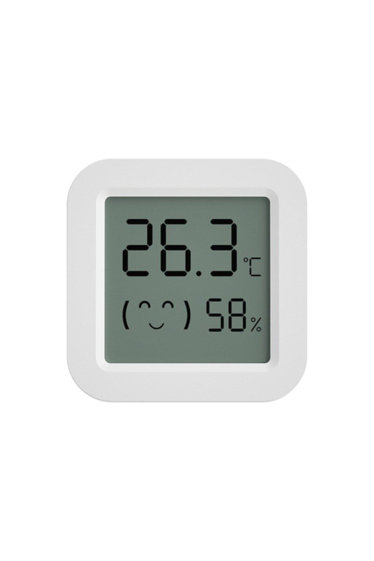 Choice-WHITE Mini Bluetooth Temperature Humidity Sensor with LCD Screen Smart Linkage Remote Control Thermo 8