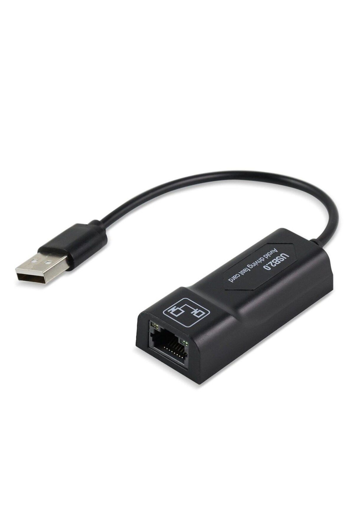 Choice-Black Usb2.0 To Rj45 Network Cable Adapter 100mbps Wired Network Card External Drive Free Network Ca 6