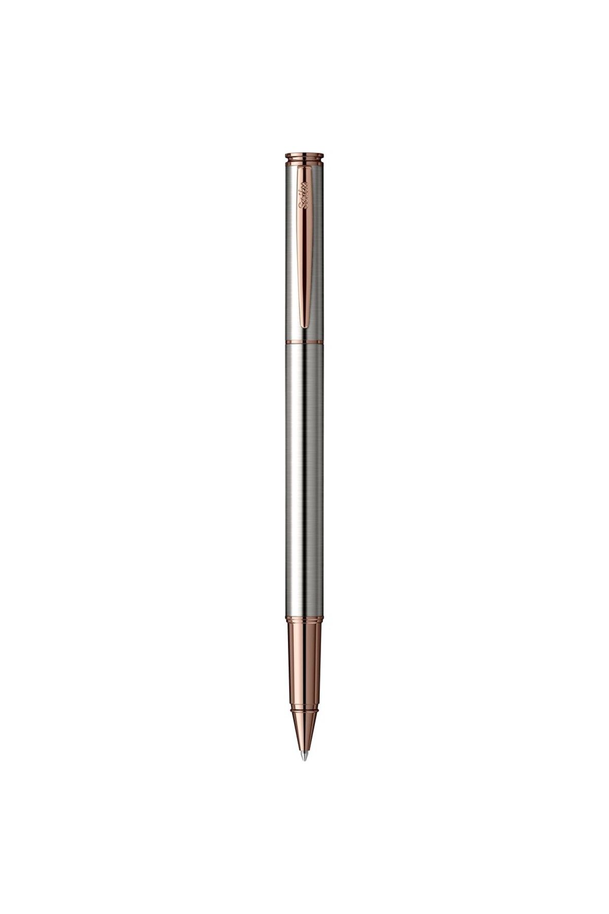 Scrikss 64 Roller Kalem 0.7mm Bronz Krom