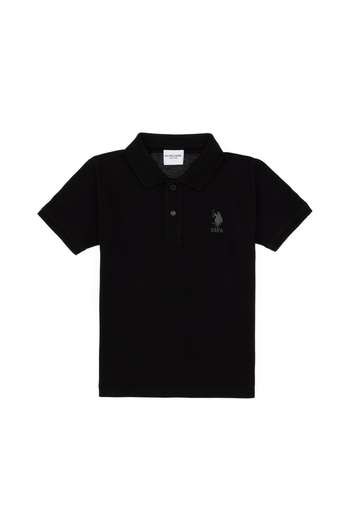 تی شرت پسرانه بیسیک مشکی 50298049-VR046 U.S. Polo Assn.