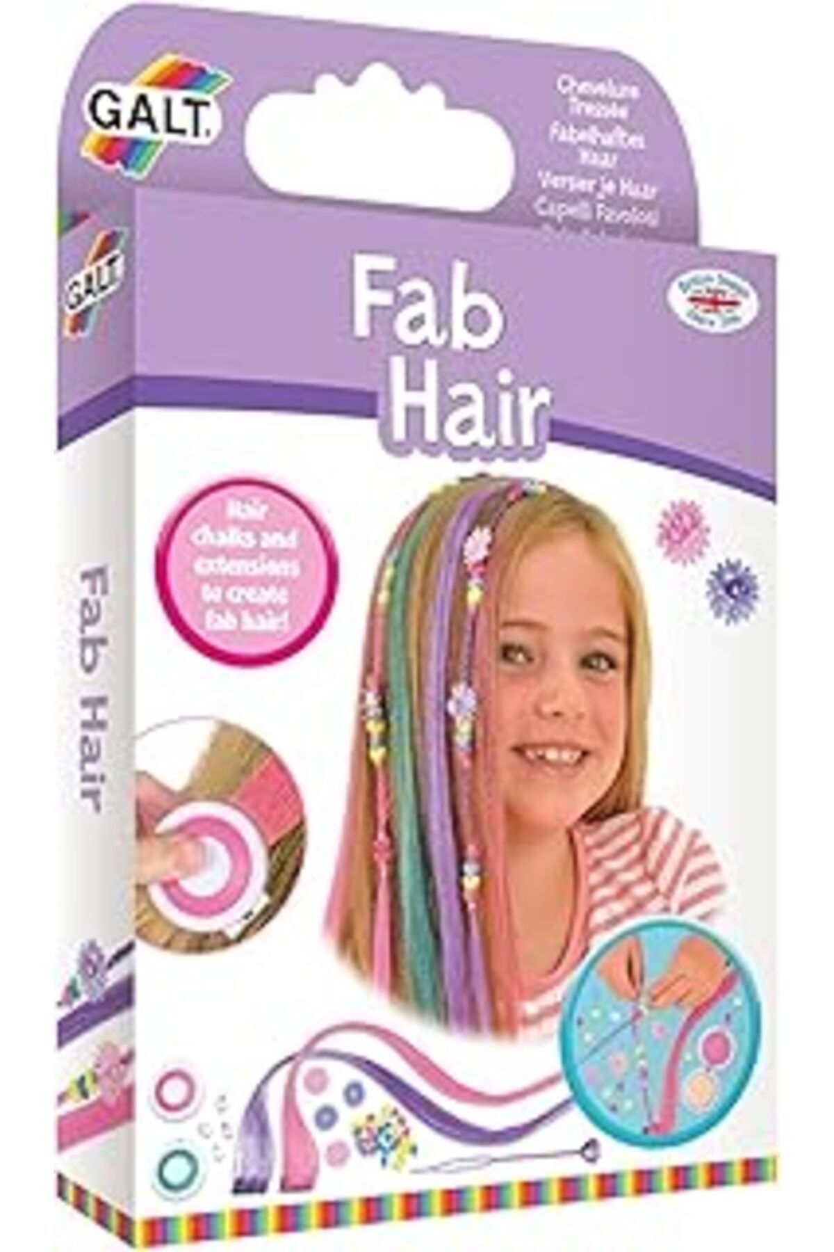 Hepta Collection Galt 1004969 Fab Hair Saç Için Aksesuar Seti, 34 Parça