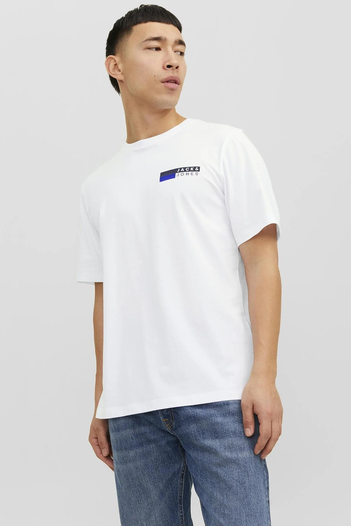 تیشرت مردانه راسته آستین کوتاه | جک اند جونز Jack & Jones 12233999 - تصویر 4