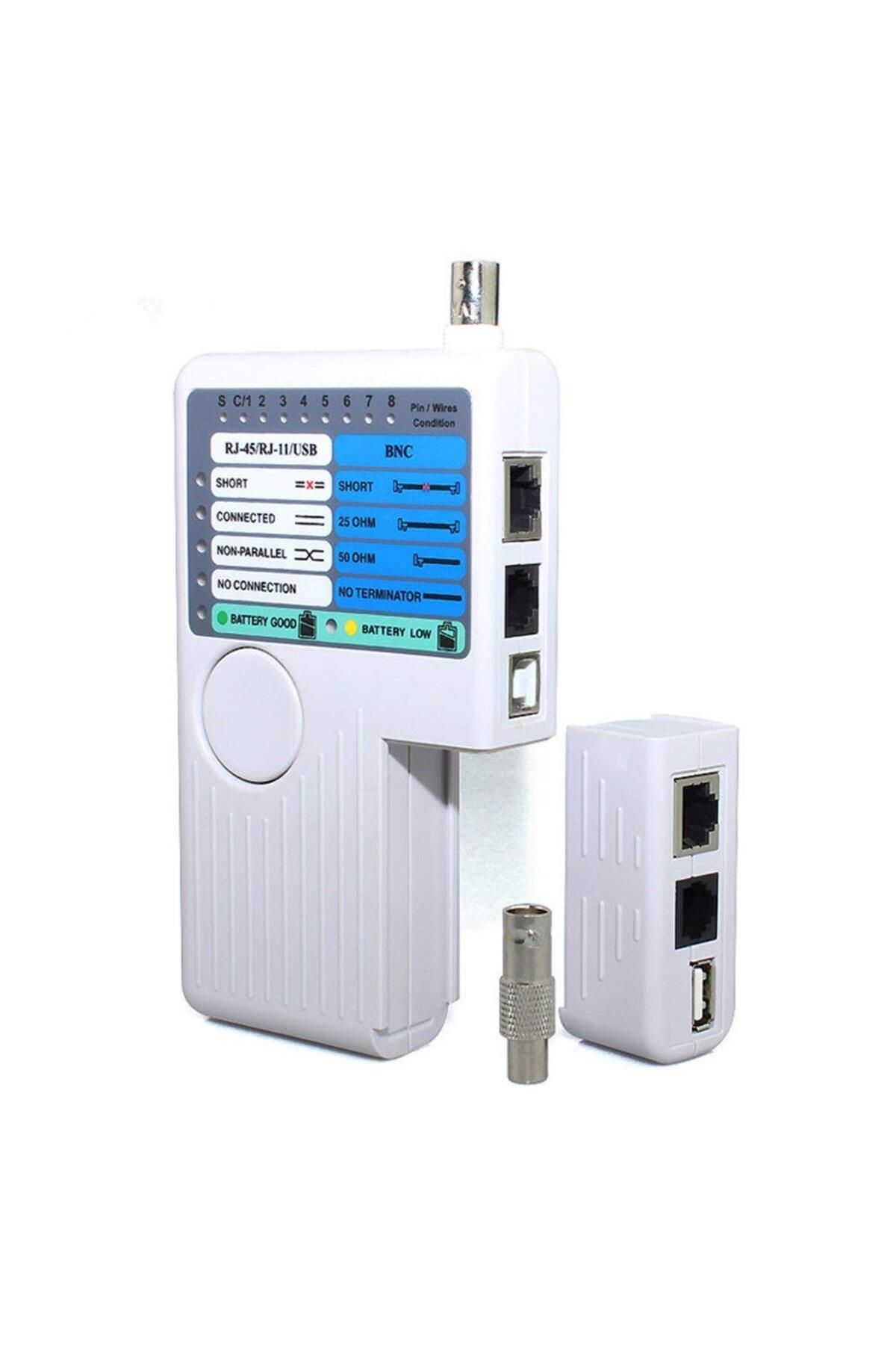 Ninth World-Professional Multi Function 4 In 1 Network Cable Tester Rj45/rj11/usb/bnc Lan Cable Cat5 Cat6 Wir... 8