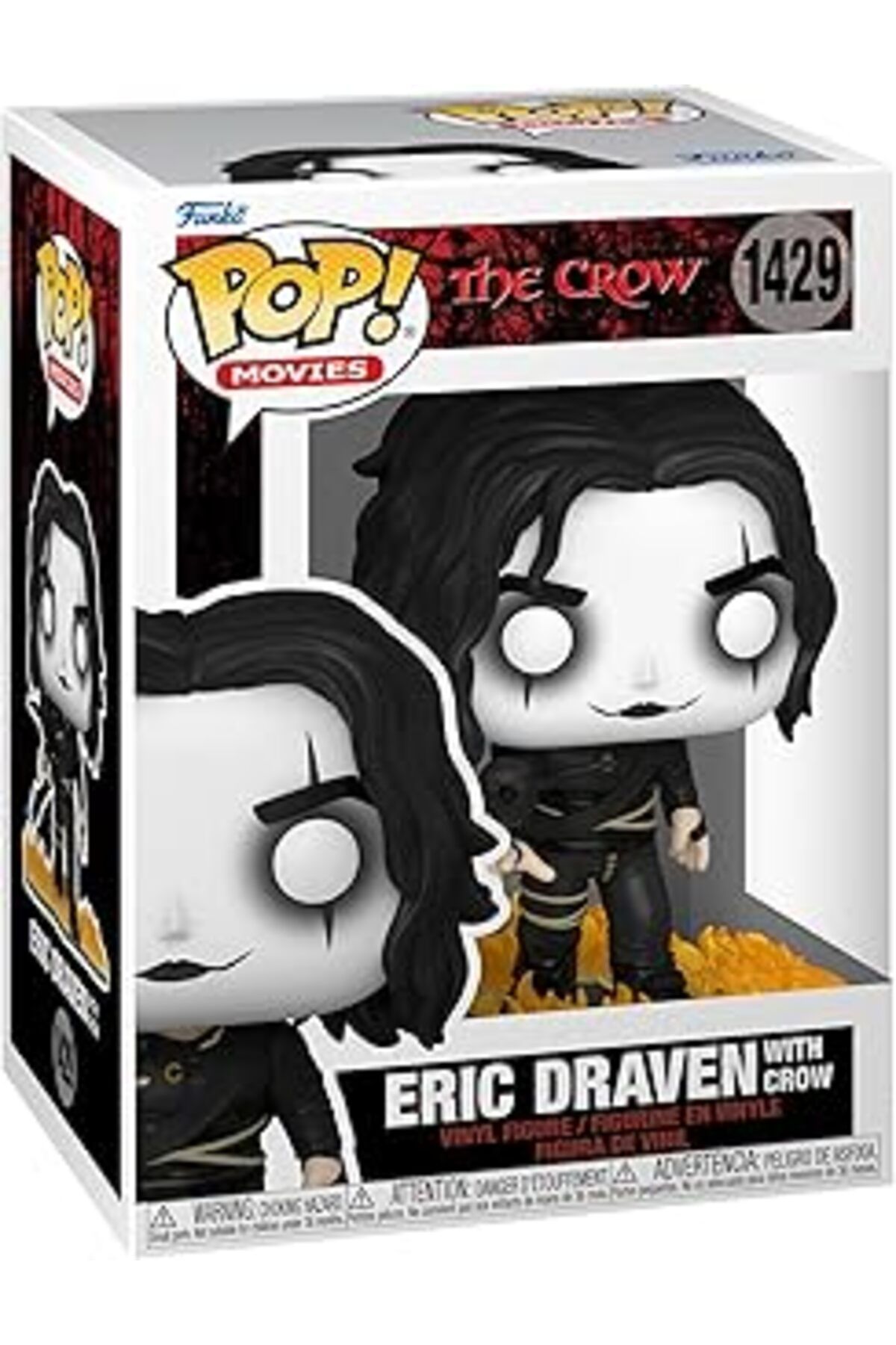 Pazarcan Funko Pop Movies: The Crow- Eric W/Crow Figür