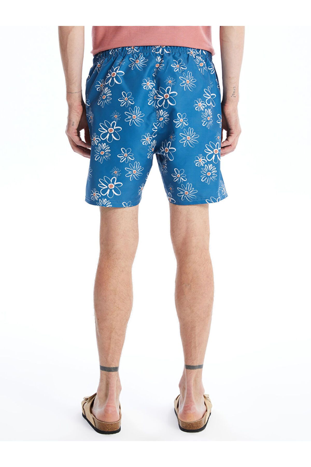 LC Waikiki-LCW Short Length Patterned Men's Swim Shorts 4