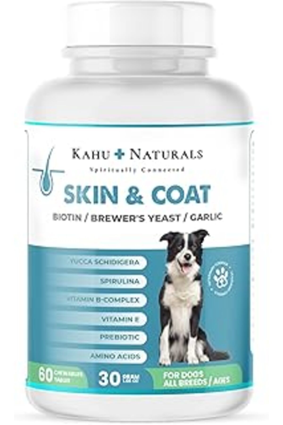nazeninstoğu Skin&Coat, Deri Ve Tüy Sağlığı Takviye, Bira Mayası, Sarımsak, Mos, Spirulina, 60 Tablet