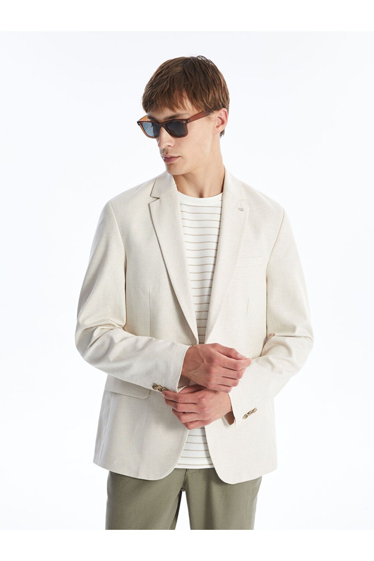 LC Waikiki LCW Dar Kalıp Erkek Blazer Ceket