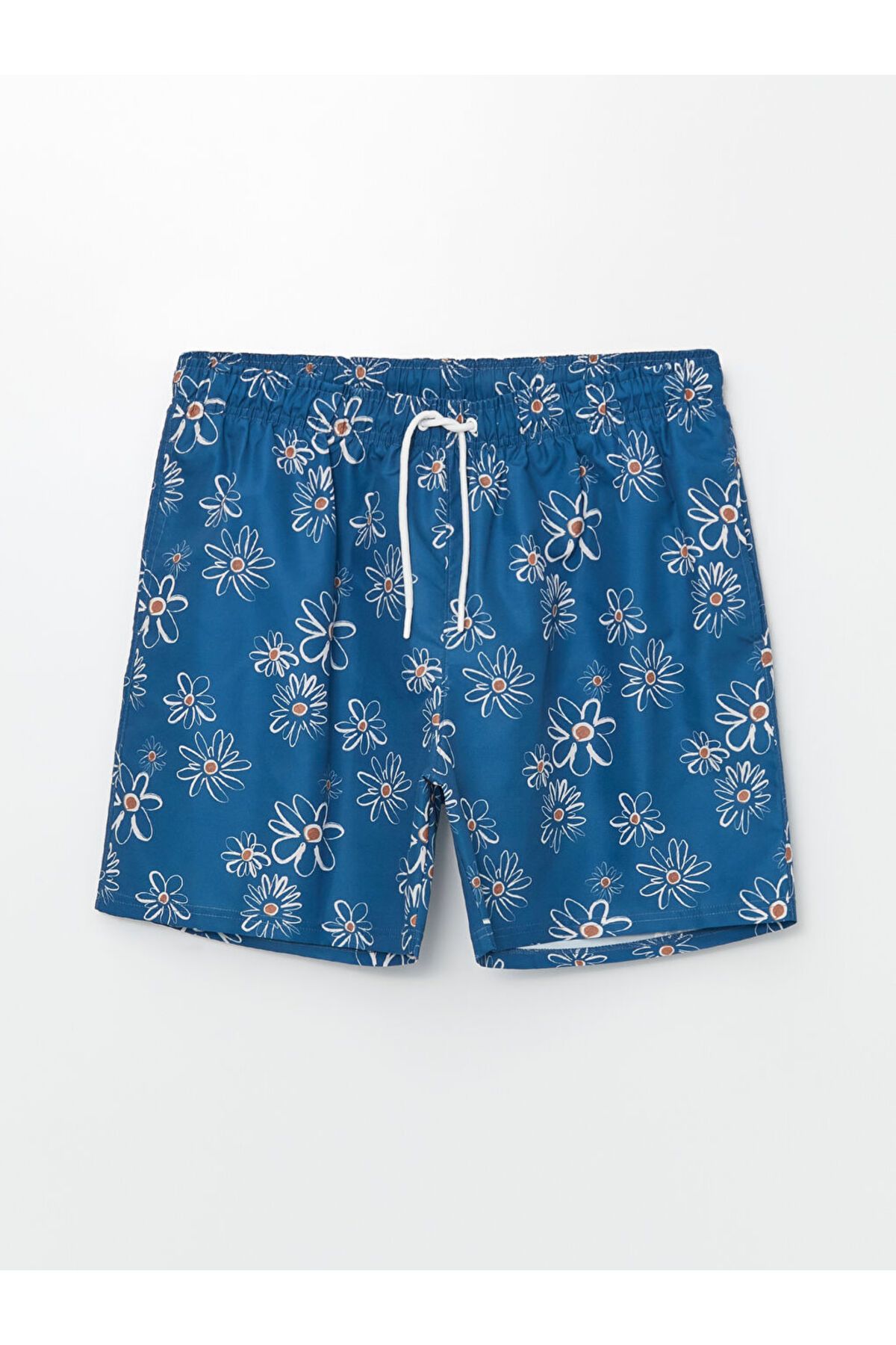 LC Waikiki-LCW Short Length Patterned Men's Swim Shorts 5
