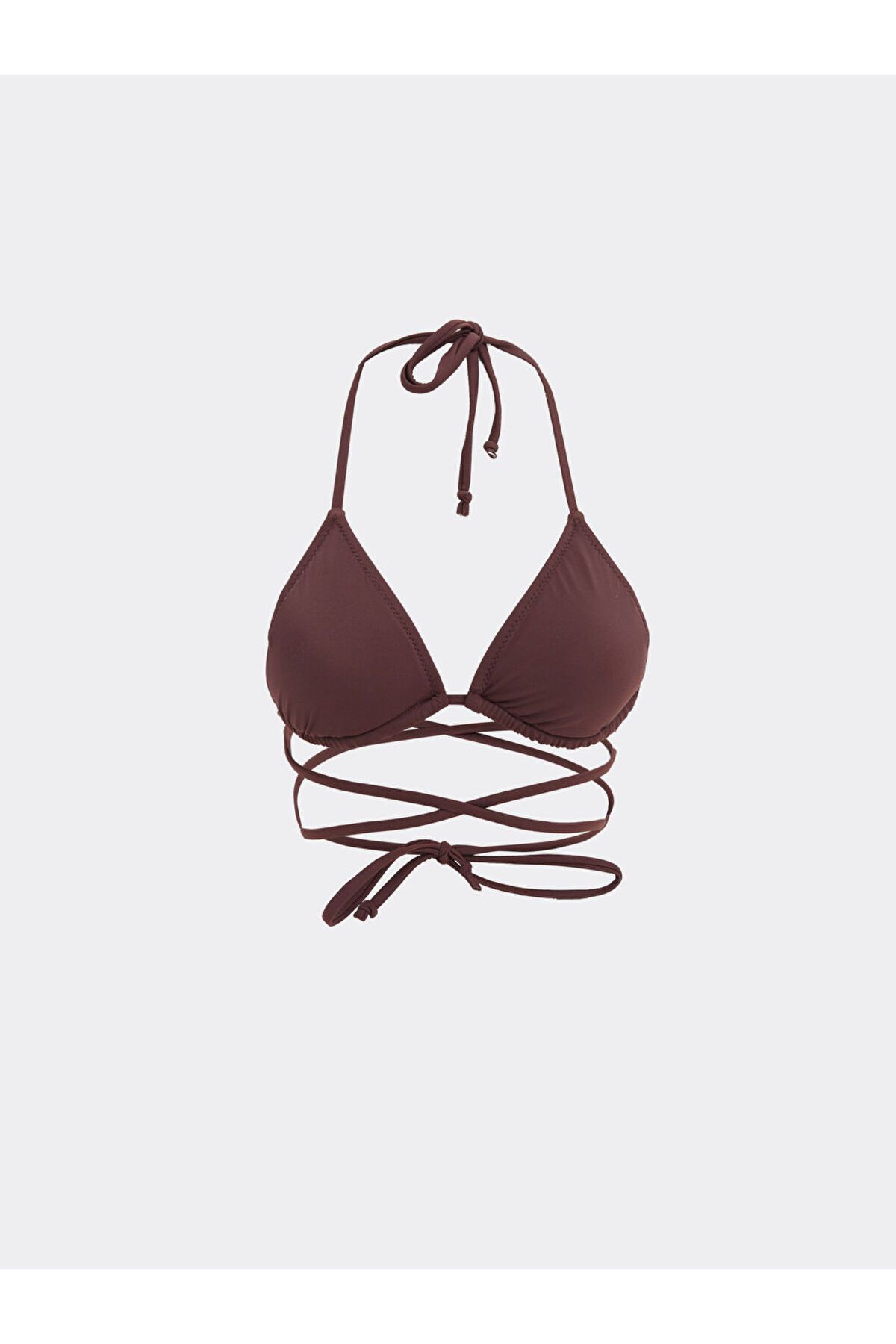 LC Waikiki LCW UV Korumalı Boyundan Bağlamalı Kadın Bikini Üst
