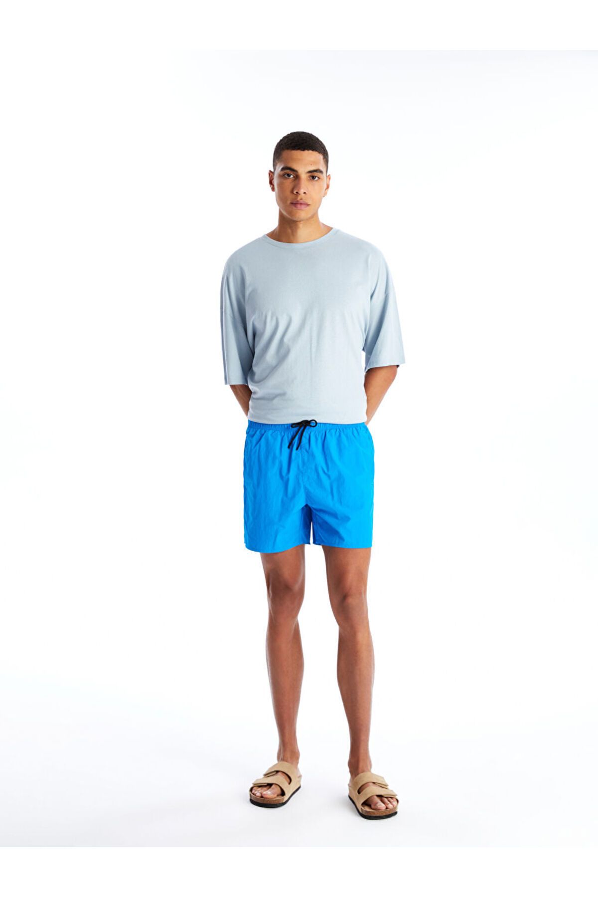LC Waikiki Yeni Sezon Kisa Boy Basic Erkek Deniz Sortu - S4OO79Z8