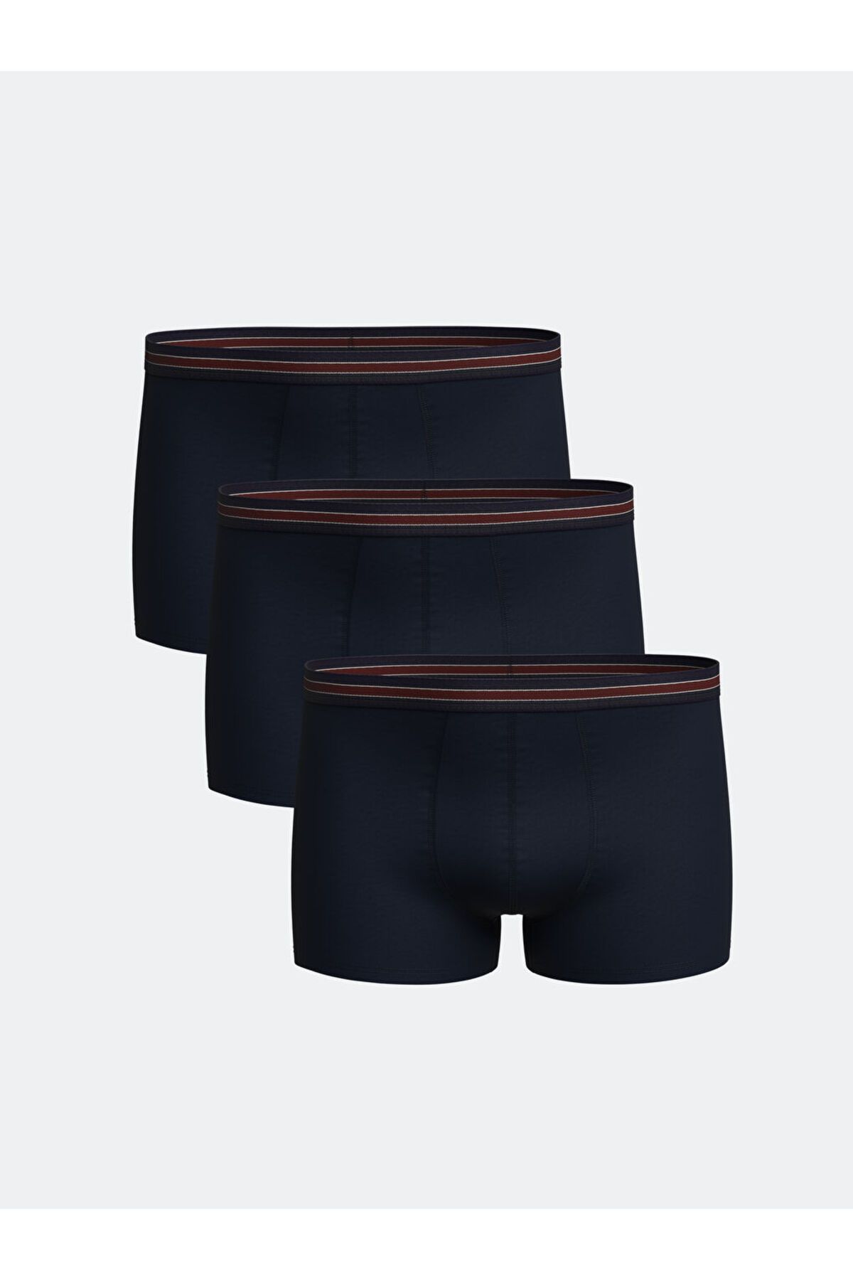 LC Waikiki LCW ECO Karişik Standart Kalıp Pamuklu Esnek Erkek Boxer 3'lü S5I827Z8NVY25