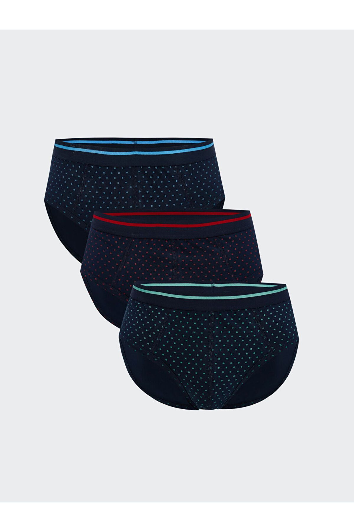 LC Waikiki Yeni Sezon Standart Kalip Pamuklu Esnek Erkek Slip Boxer 3'lu - S59364Z8