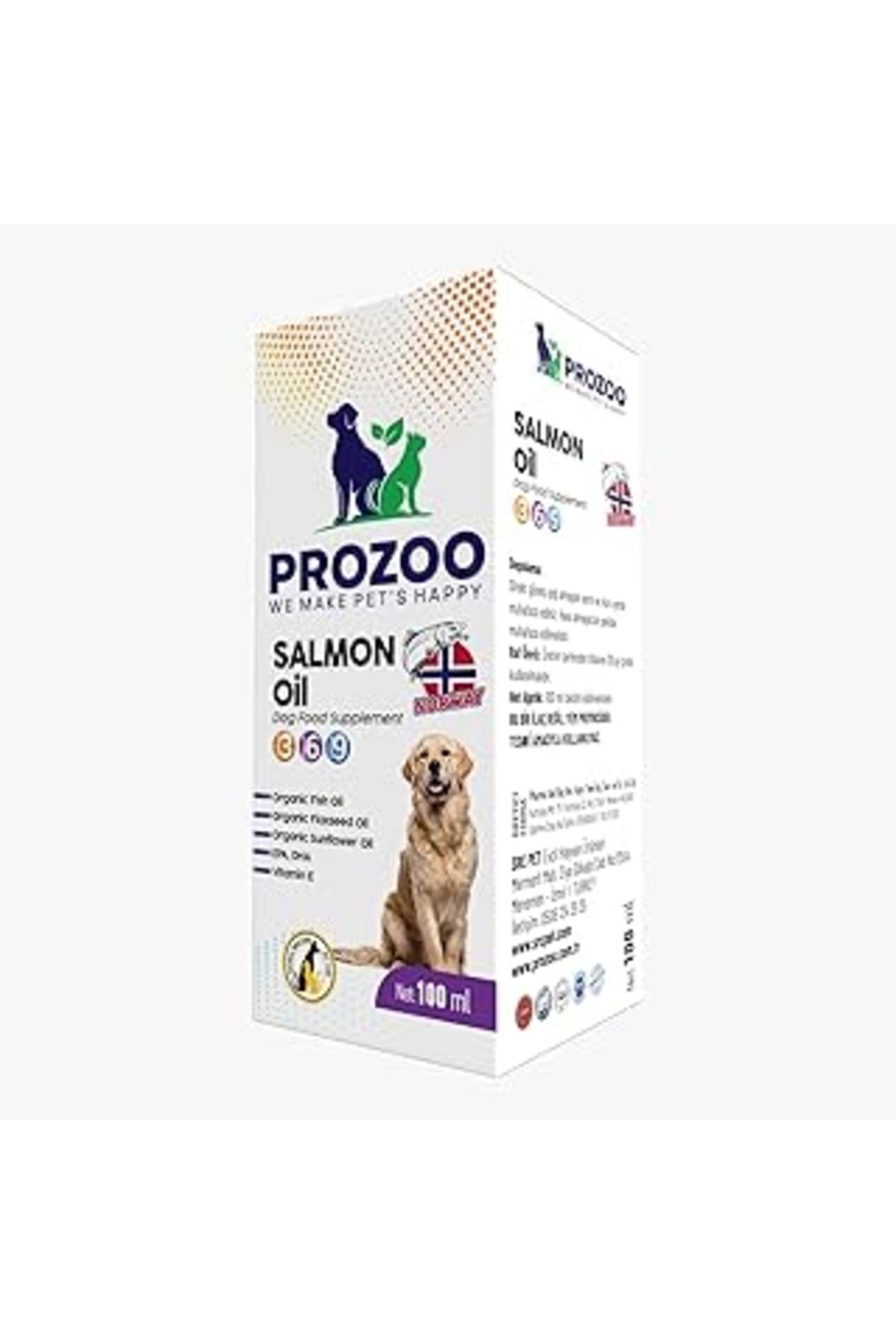 Mu Art Prozoo Somon Yağı Köpek 100 Ml