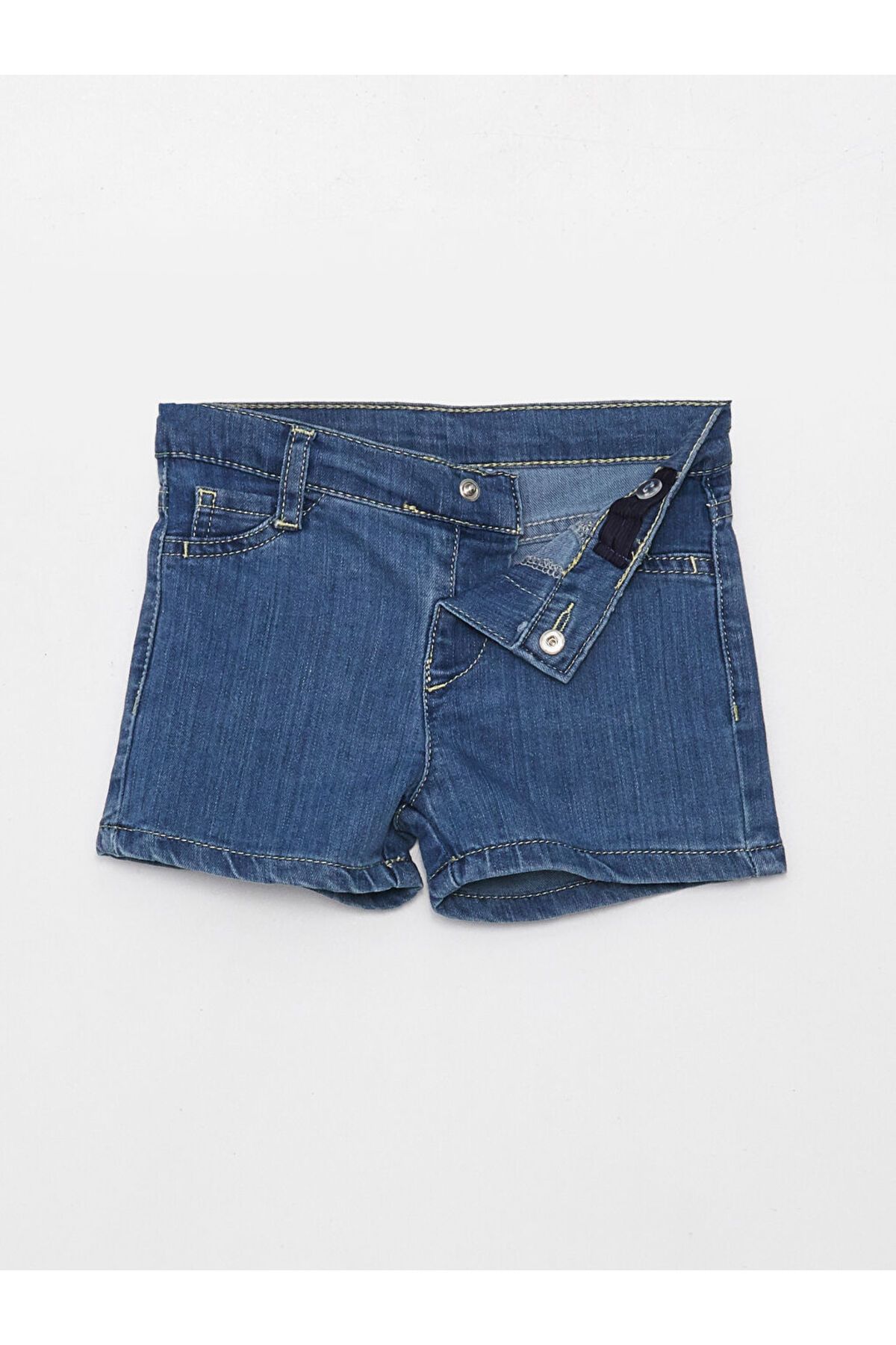 LC Waikiki-Basic Baby Girl Jean Shorts 2