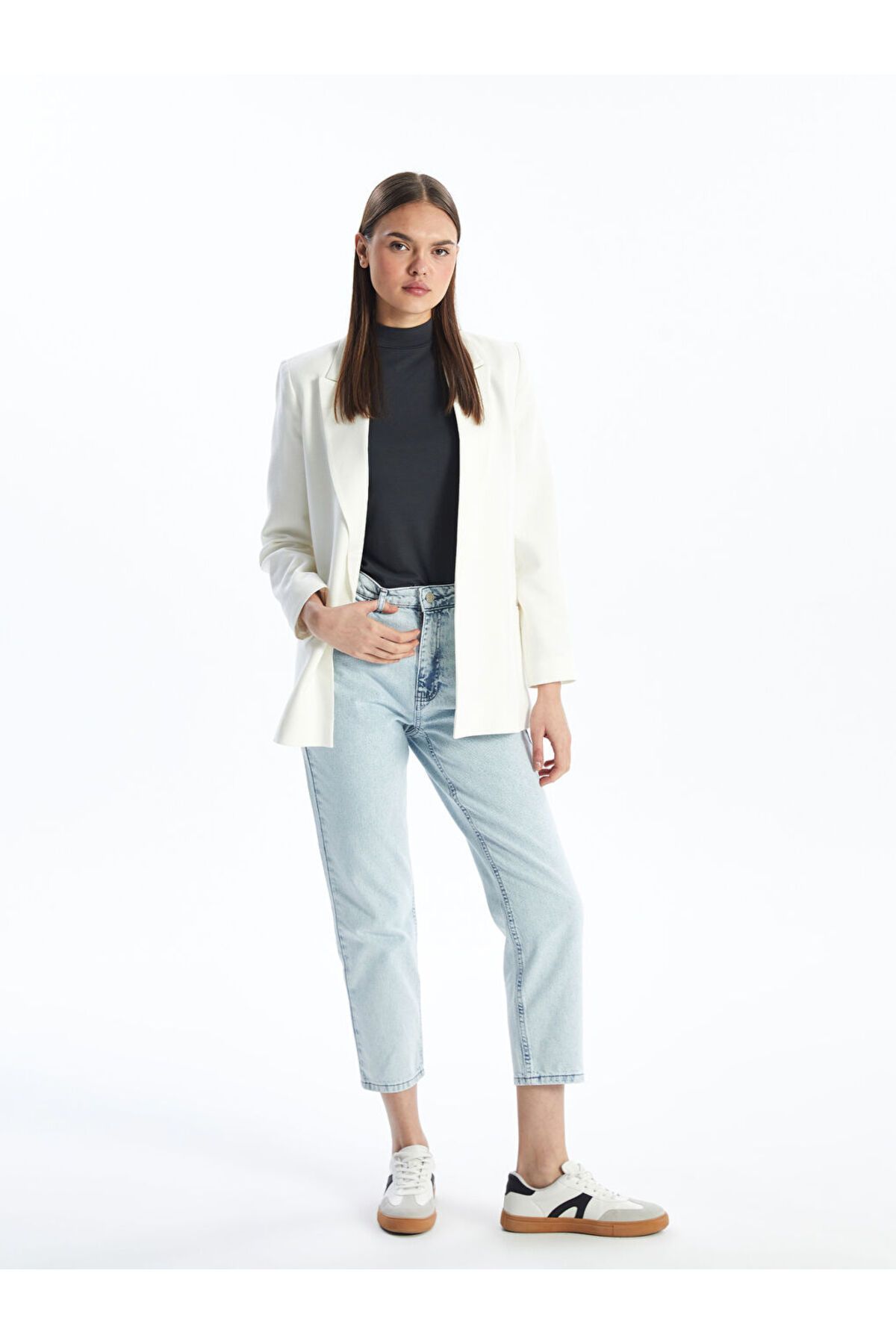 LC Waikiki Mom Fit Kadın Jean Pantolon