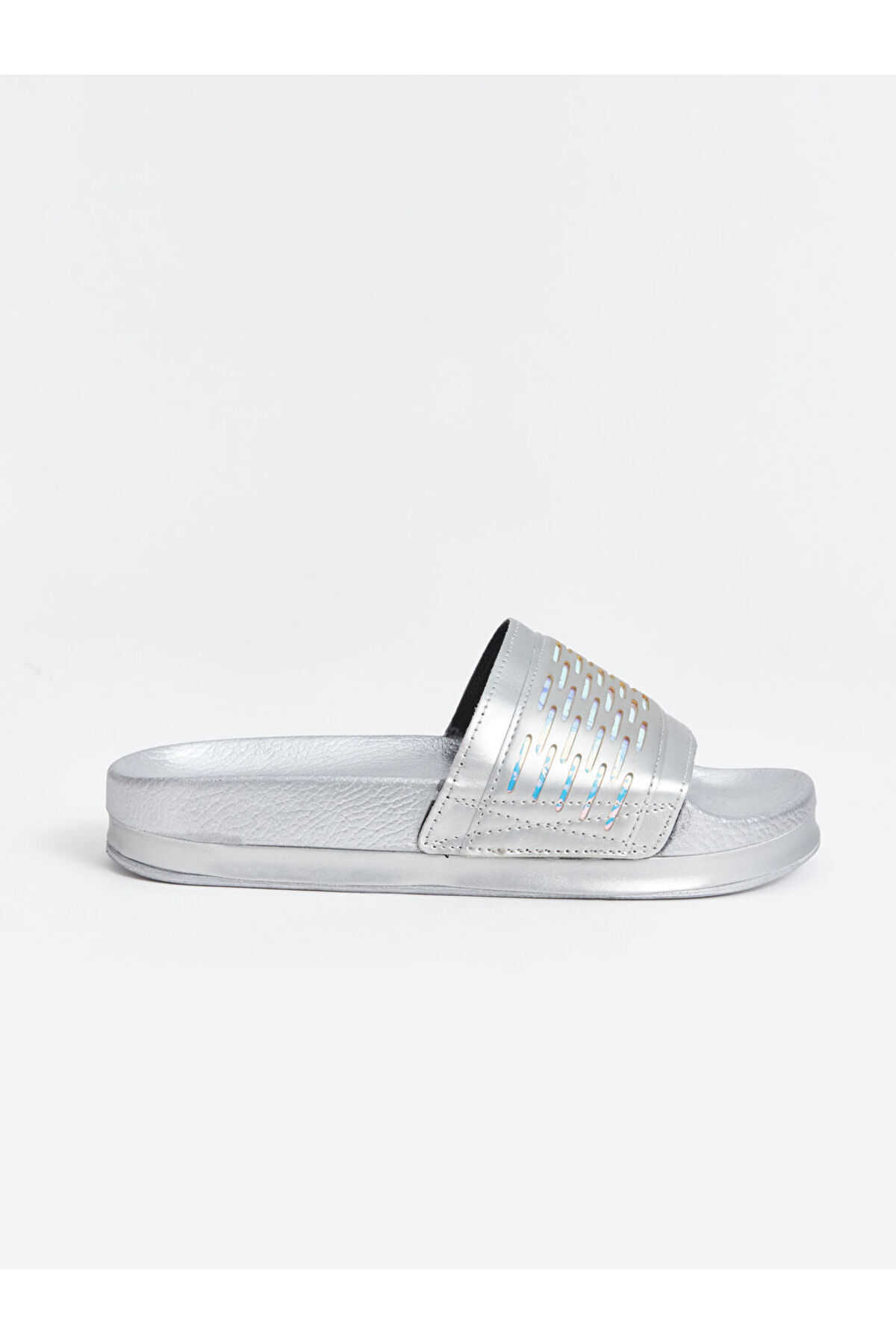 LC Waikiki-New Season Stripe Patterned Women's Slippers - S4Na34Z8 2