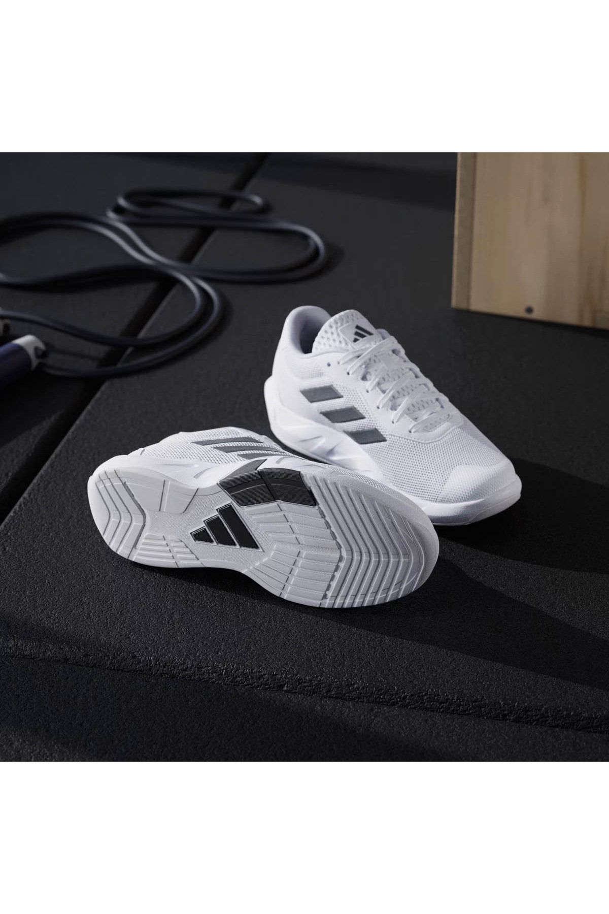 کفش دو و تمرین مشکی زنانه تقویت های IF0958 اورجینال adidas