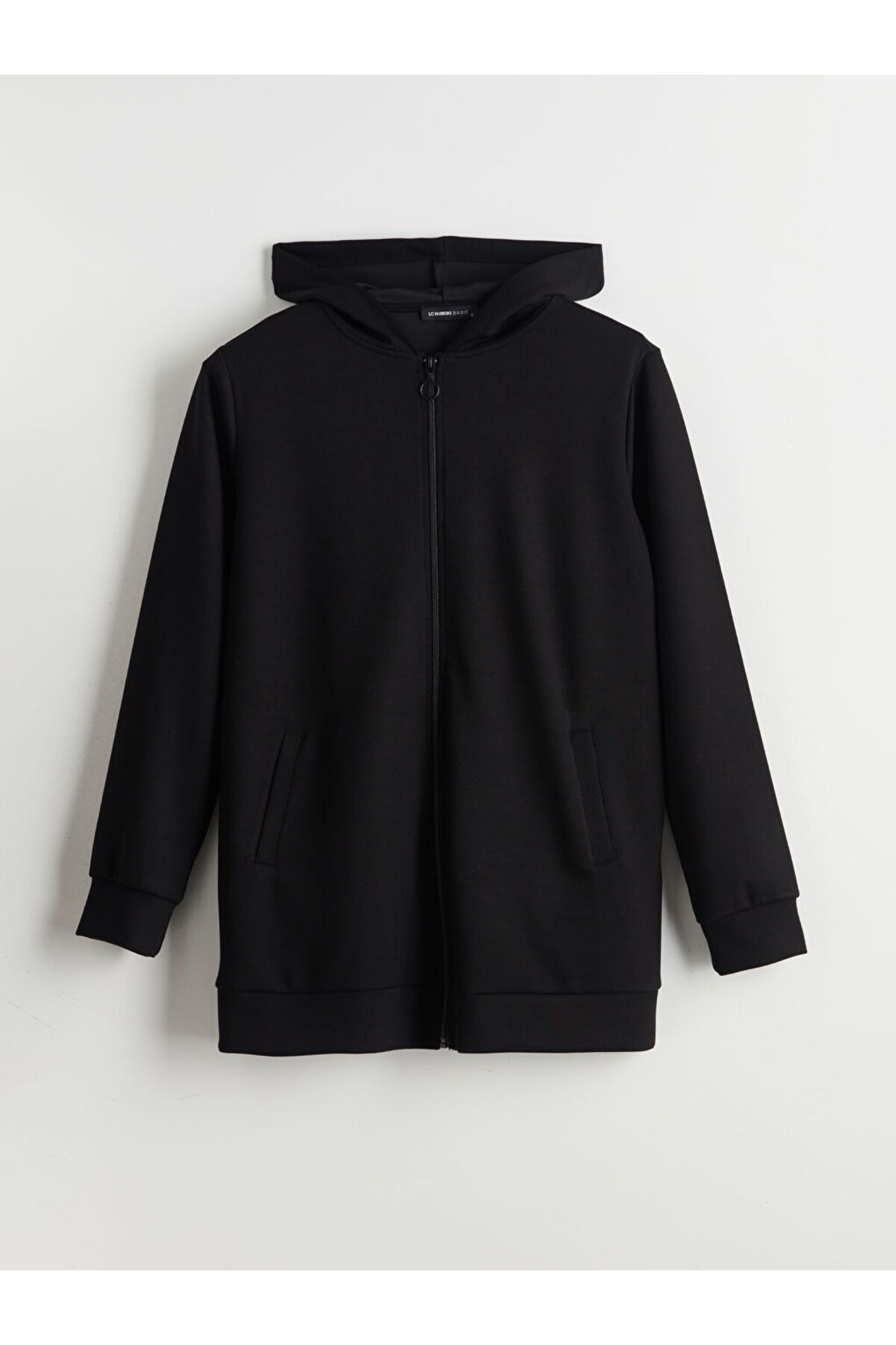 LC Waikiki Yeni Sezon Kapusonlu Oversize Kadin Fermuarli Sweatshirt - S5AI81Z8