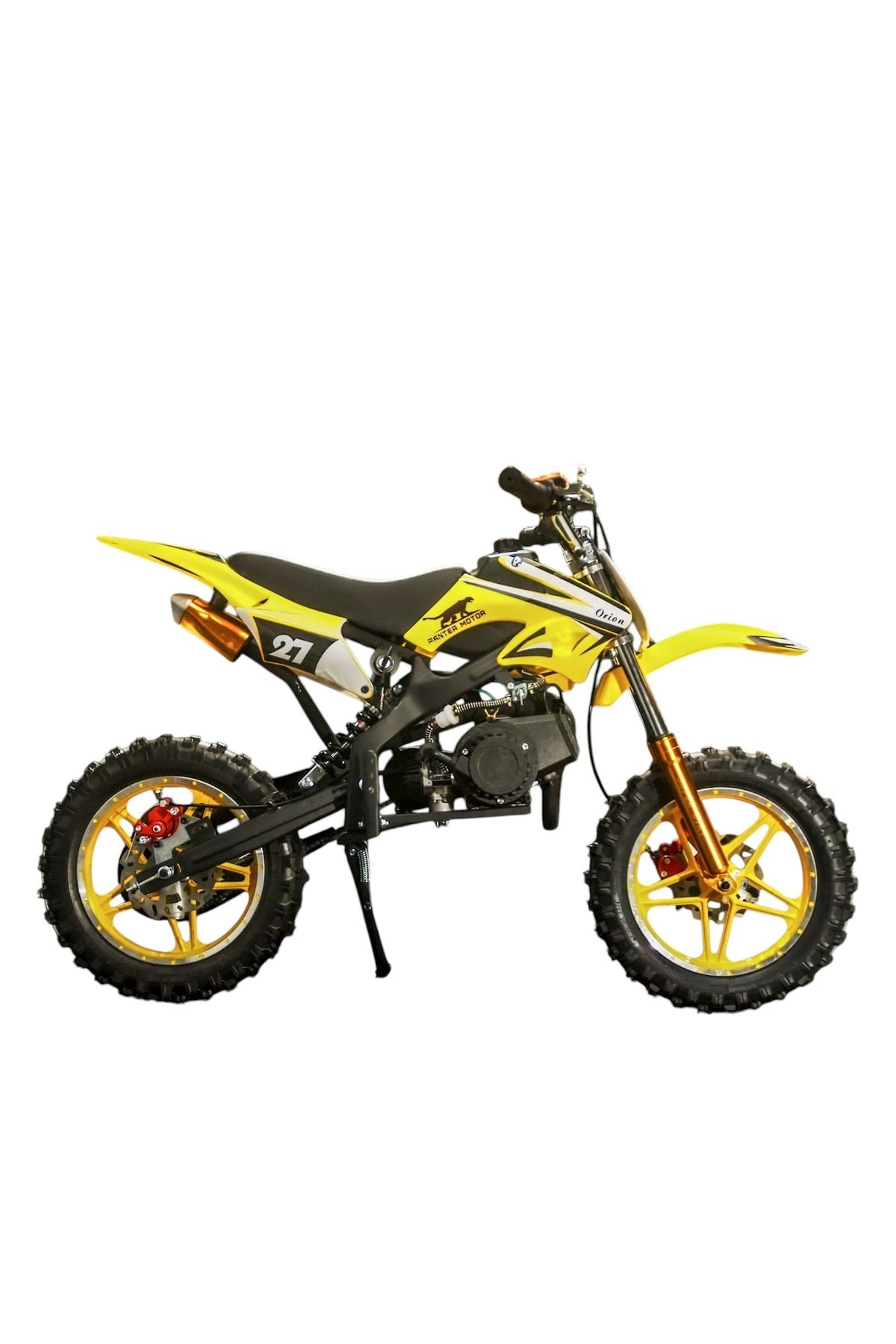 ARAS Mazakin 49 Cc Benzinli Cros Çocuk Motoru Mekanik Disk Fren 5-13