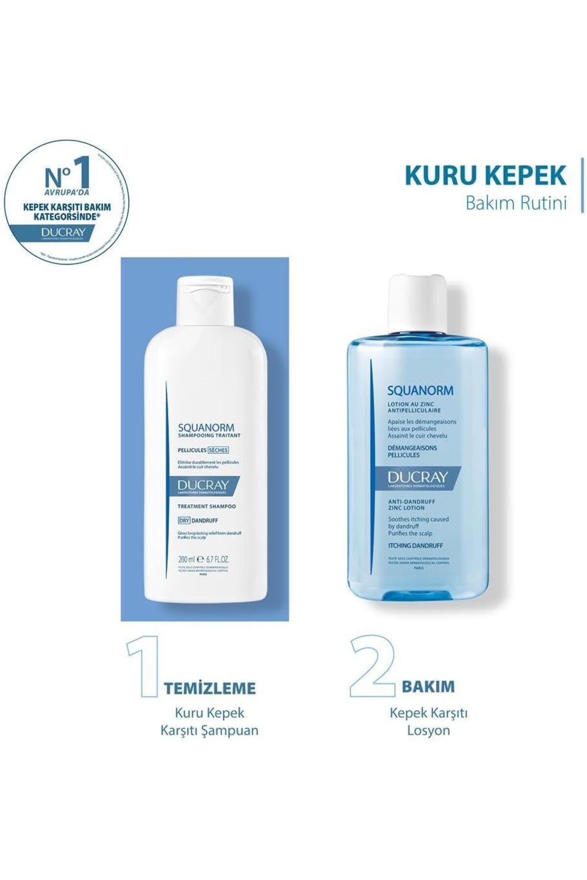 Ducray-Squanorm Dry Dandruff Shampoo 200 ml 6