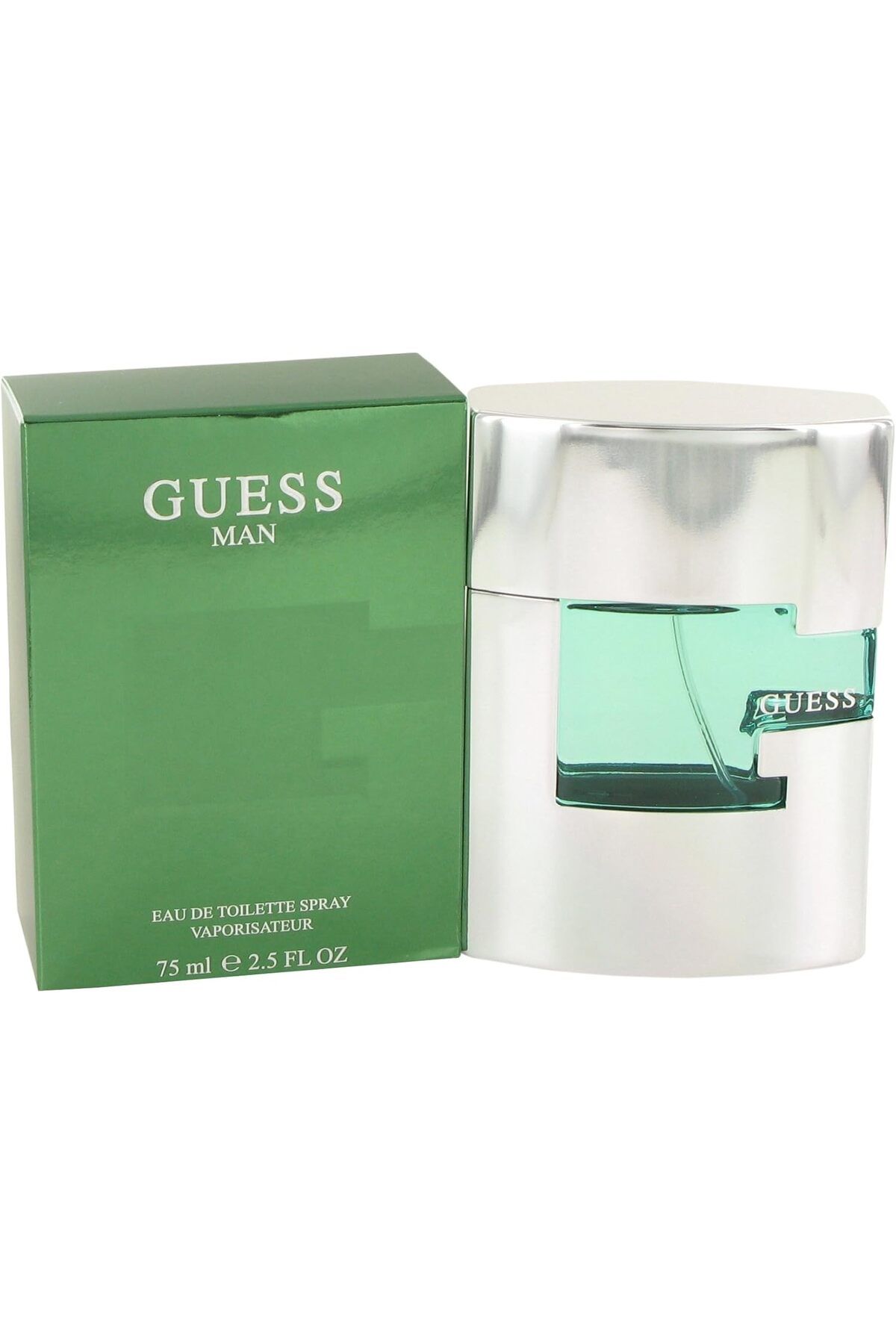 Guess-Green Perfume For Men 75 ml, Green 5