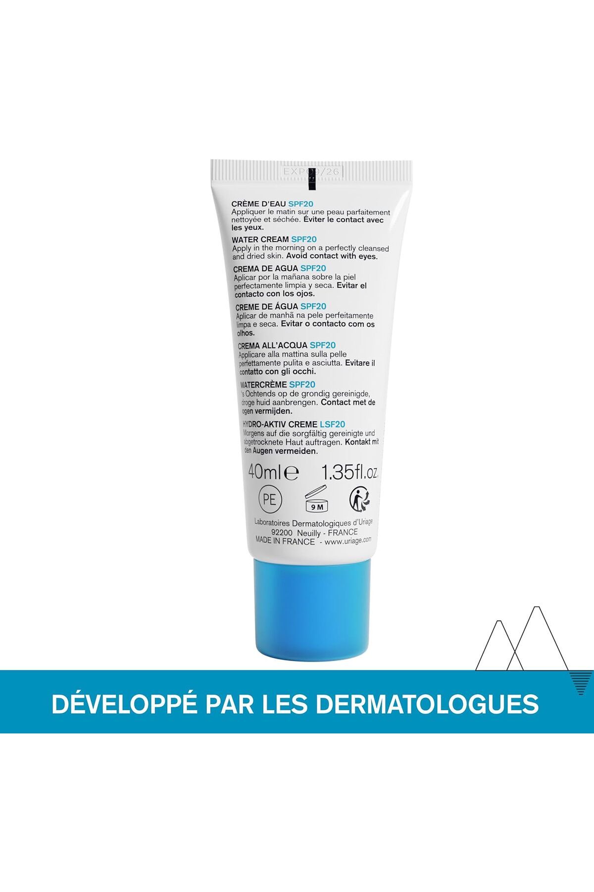 Uriage-Light Water Based Moisturizing Cream 40 ml SPF203661434005039 15