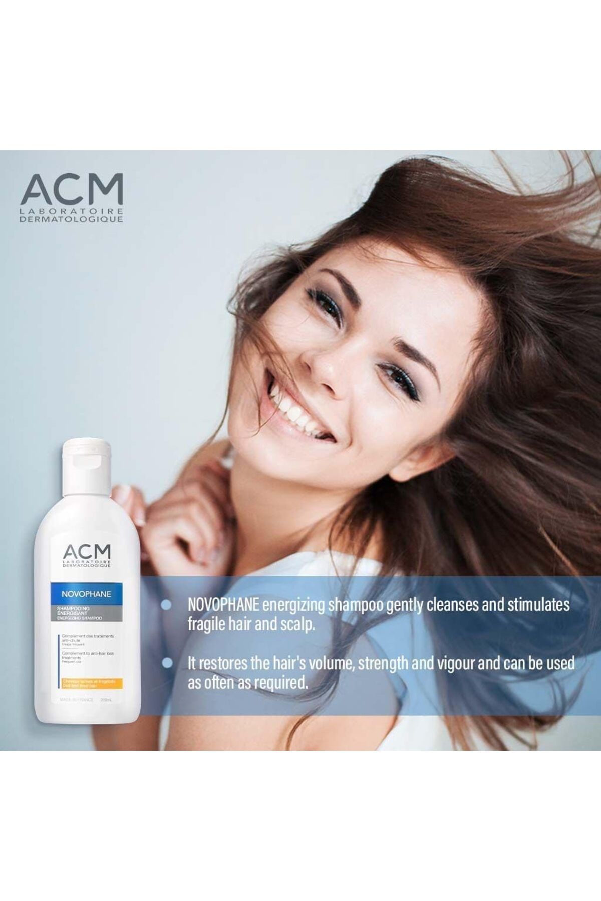 ACM-Novophane Energizing Shampoo 200 ml 6