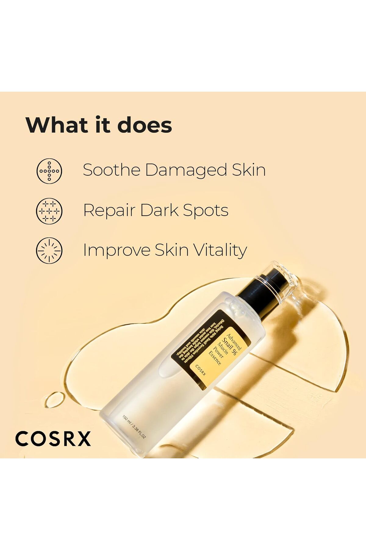 Cosrx-100ml Advanced Snail 96 Mucin Power Essence - Moisturizing And Nourishing Essence With Snail Essence 17