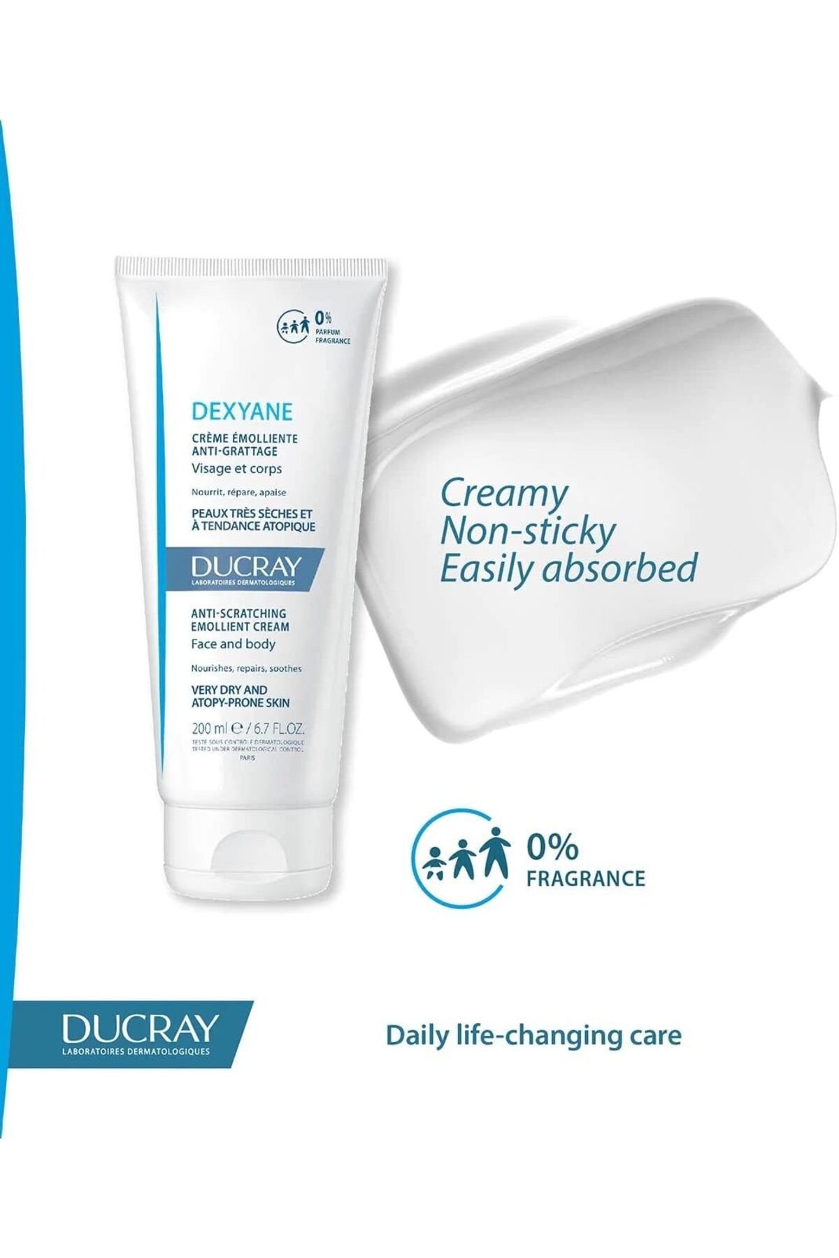 Ducray-Ducray Dexyane Anti-scratching emollient cream 200 ml 11