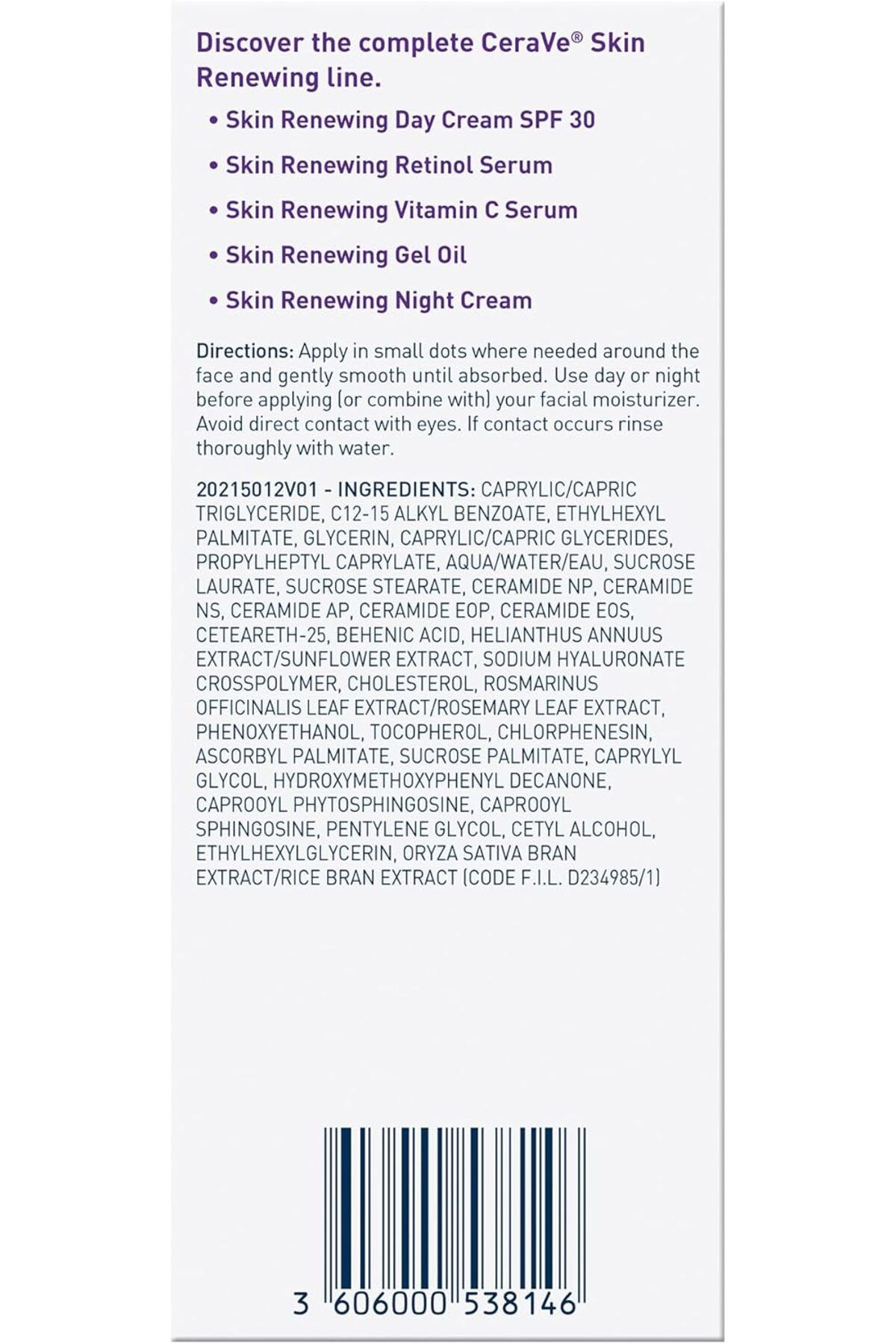 CeraVe-Skin Renewing Gel Oil with CeraPlex & Hyaluronic Acid, Non-Greasy, Fragrance-Free, 1 oz 18