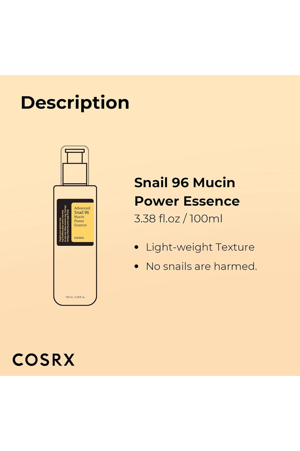 Cosrx-100ml Advanced Snail 96 Mucin Power Essence - Moisturizing And Nourishing Essence With Snail Essence 18