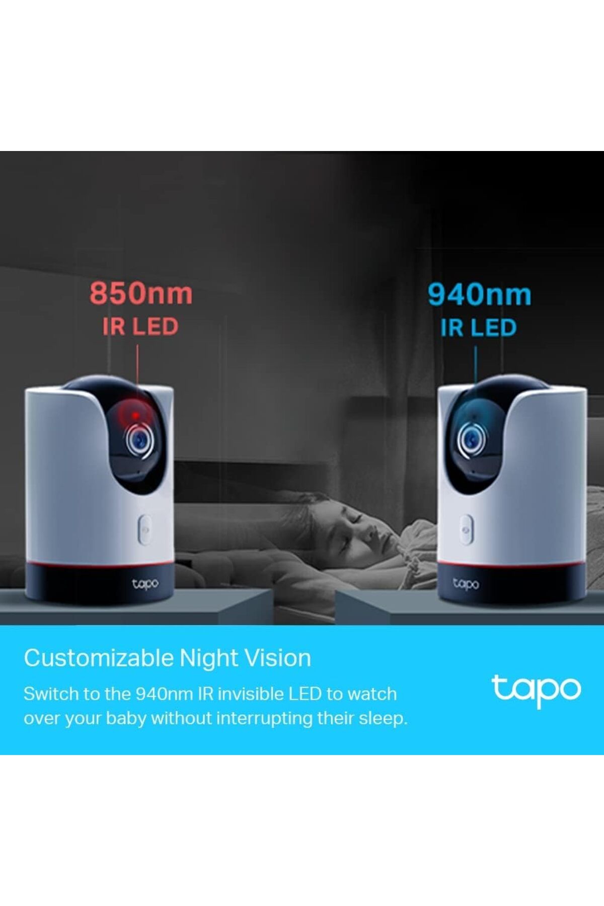 tapo-TP-Link Tapo 2K QHD Pan/Tilt Security Camera,AI Detection, Privacy Protection,Starlight Sensor, 2-wa 4