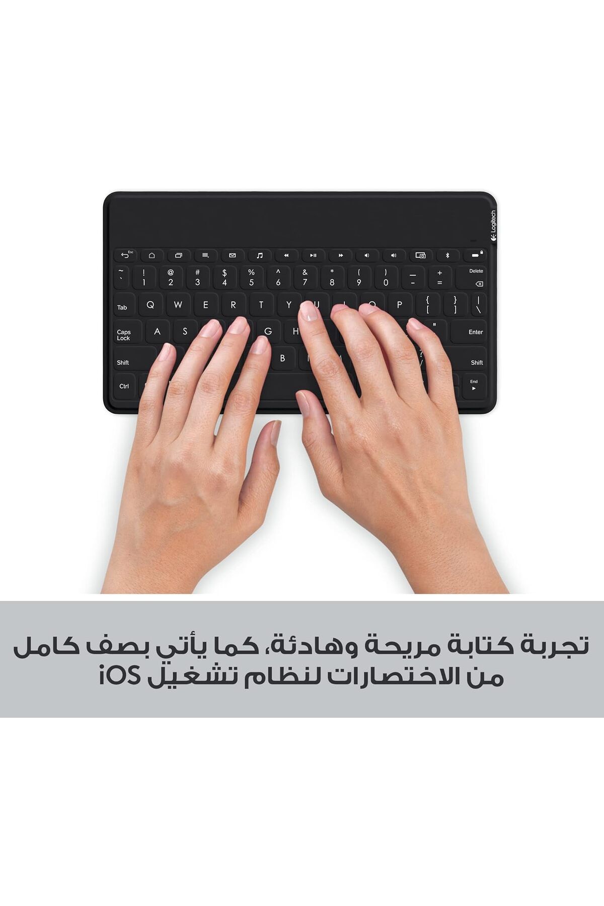 logitech-Keys-To-Go Wireless Bluetooth Keyboard For iPhone, iPad, Smartphone, Tablet, Android, Windo 5