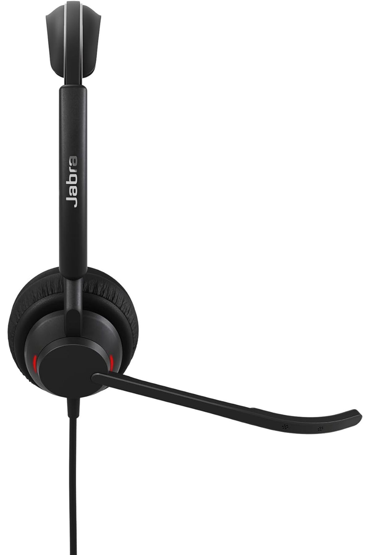 Jabra-Engage 50 II Wired Stereo Headset with Link Call Control, Noise-Cancelling 3-Mic Technology an 3