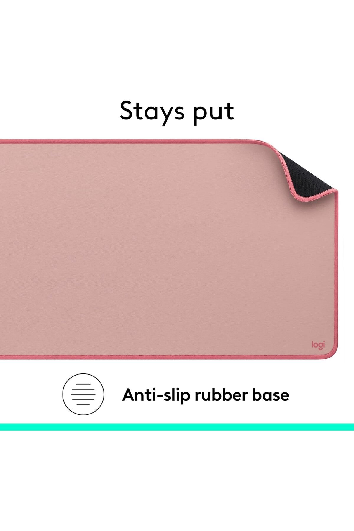 logitech-Desk Mat - Studio Series, Multifunctional Large Desk Pad, Extended Mouse Mat, Office Desk P 7