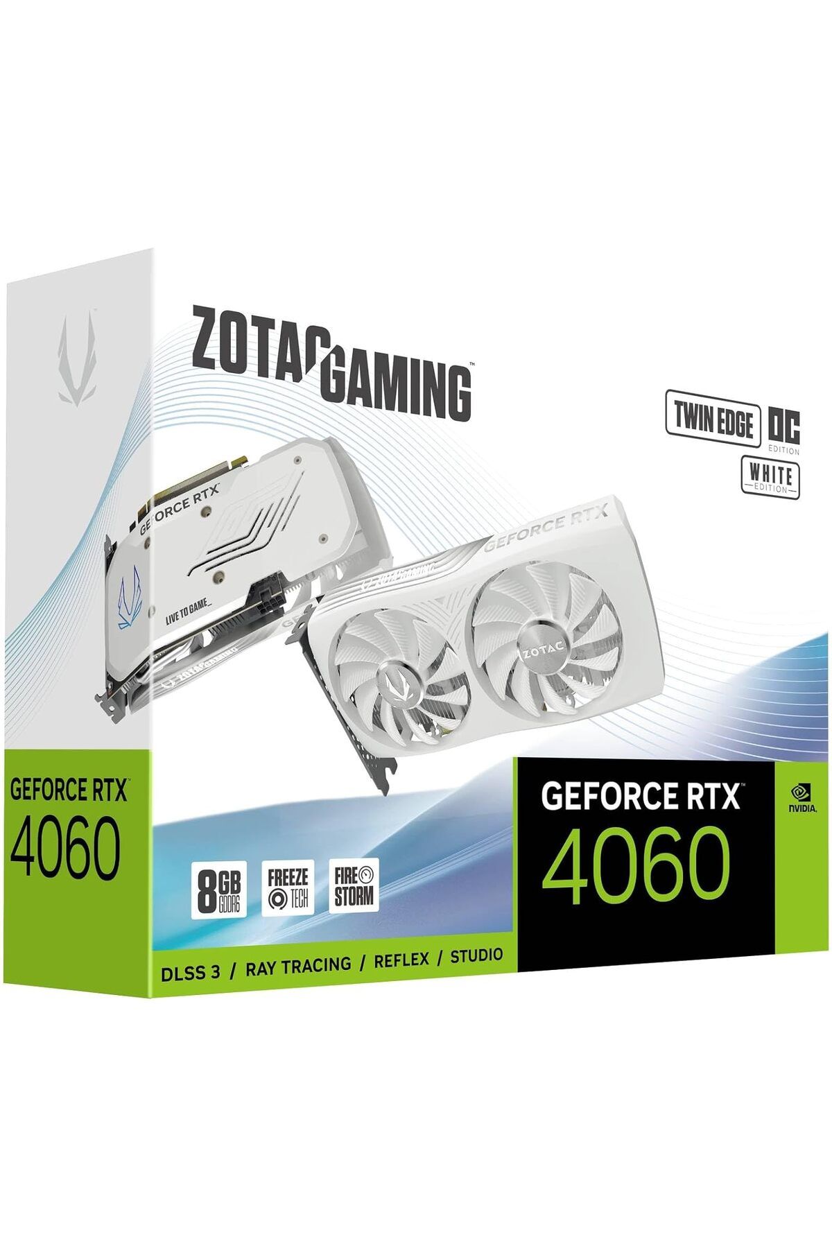 Zotac-Rtx4060 8gb Twın Edge Oc Zt-d40600q-10m Gddr6 128bit Hdmı Dp 8