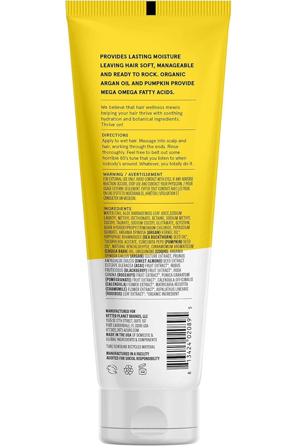 ACURE-Ultra Hydrating Shampoo 236ml 3