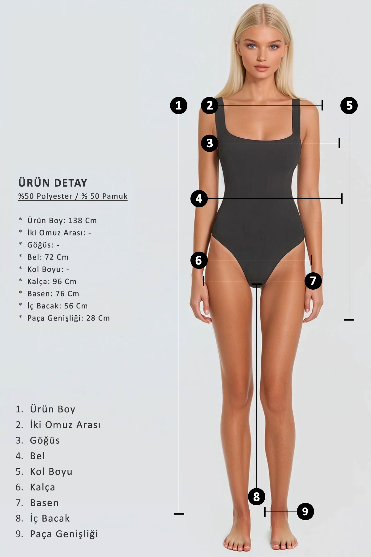 Trend Alaçatı Stili-Bitterbraune Aerobin-Salopet-Hose für Damen mit Vordertasche und Ringdetails ALC-X13581 7