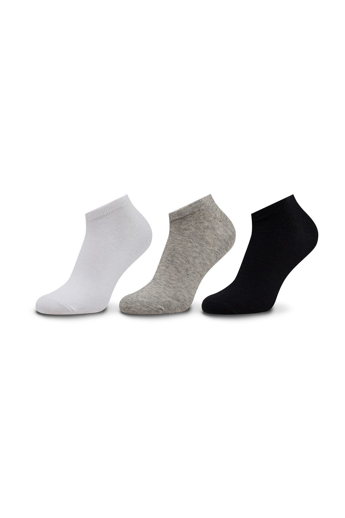 FILA-Niewidoczne skarpetki sportowe Unisex, 3 pary - Kurzsocken, Logobund, Uni, 35-46 1