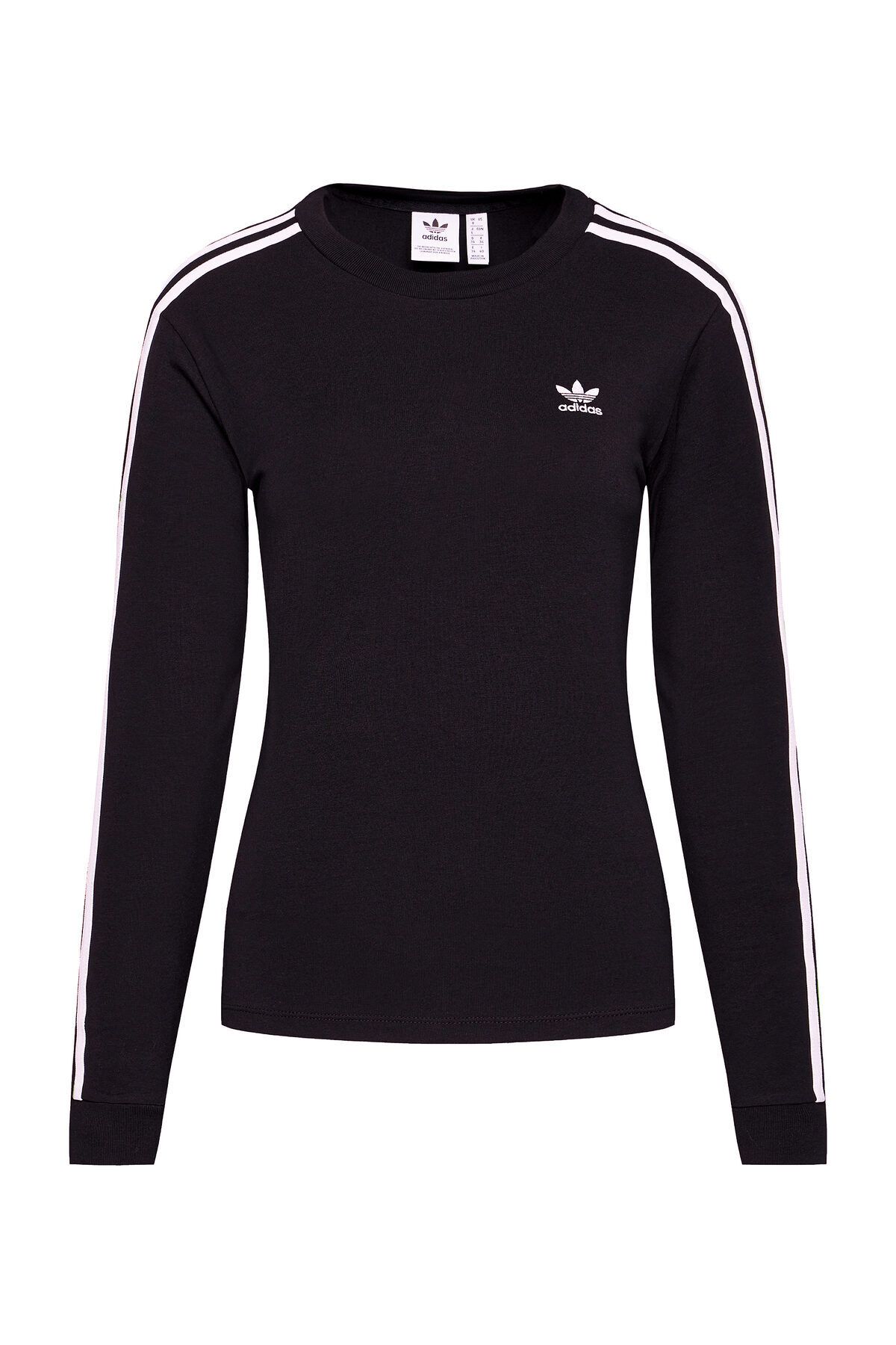 adidas Adidas Damen 3 csíkos hosszú ujjú tornacipő