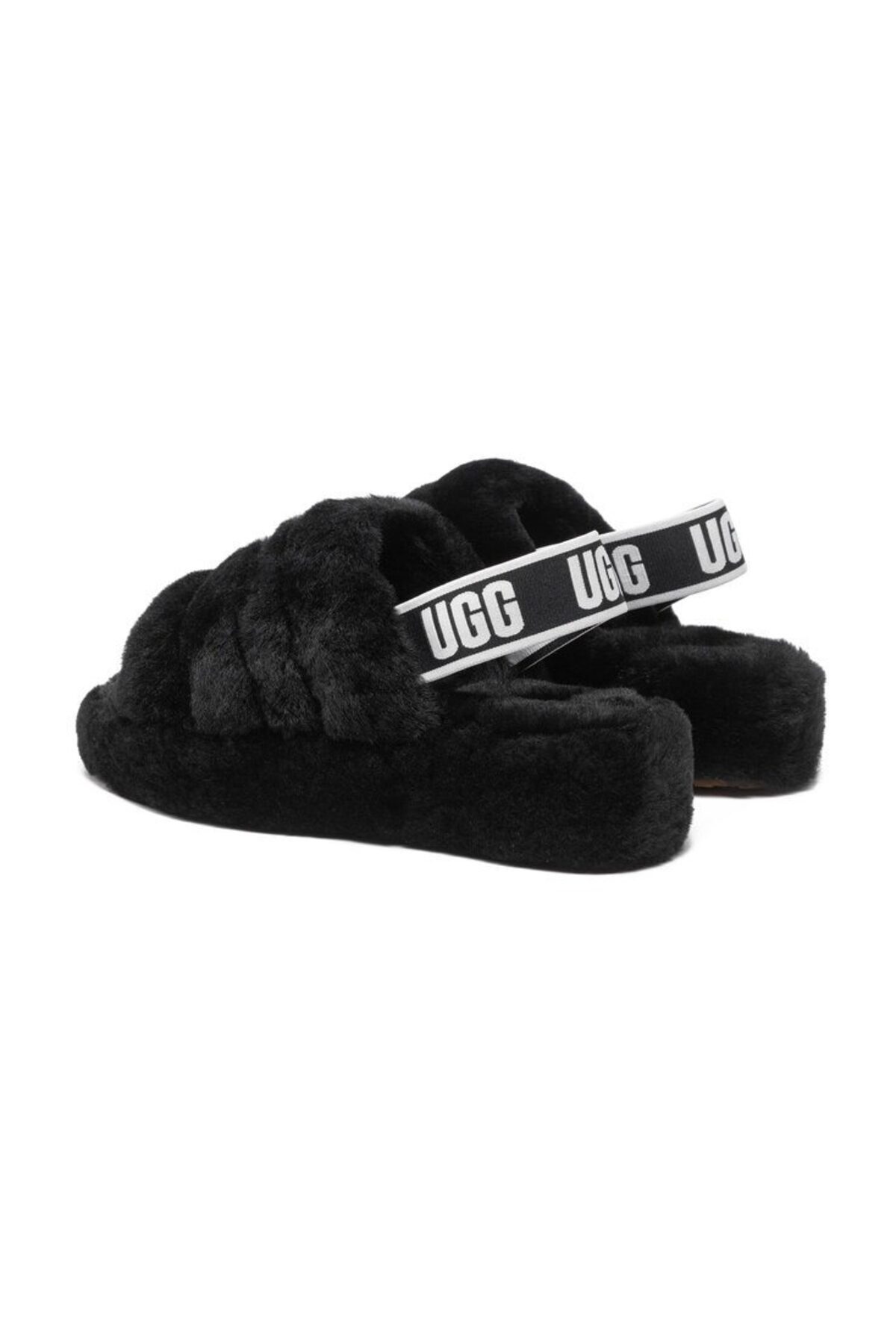 UGG-Black Women'S/Girl's Home Slippers 1095119   W Fluff Yeah Slide 1