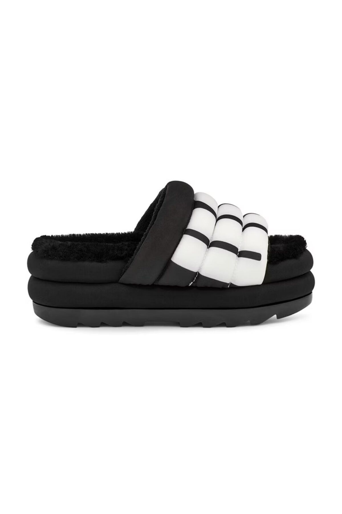 UGG Logo High Sole W Puft Slide Logo Kapcie Kobieta - 39